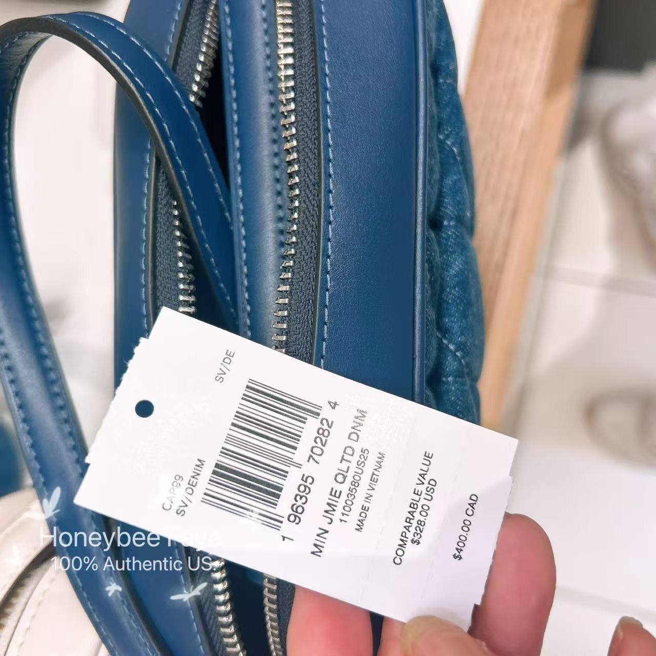 Coach Mini Jamie Camera Bag With Quilting CAP99 Size ONE SIZE - 7 Thumbnail