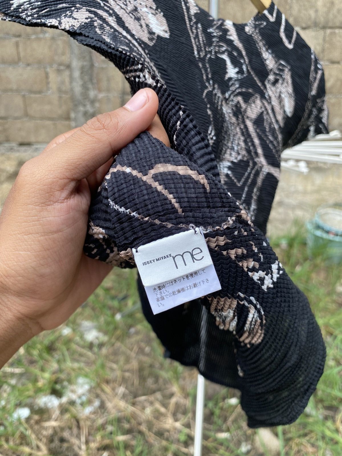 Issey Miyake SS10 issey miyake me abstract print pleated Size S / US 4 / IT 40 - 4 Thumbnail