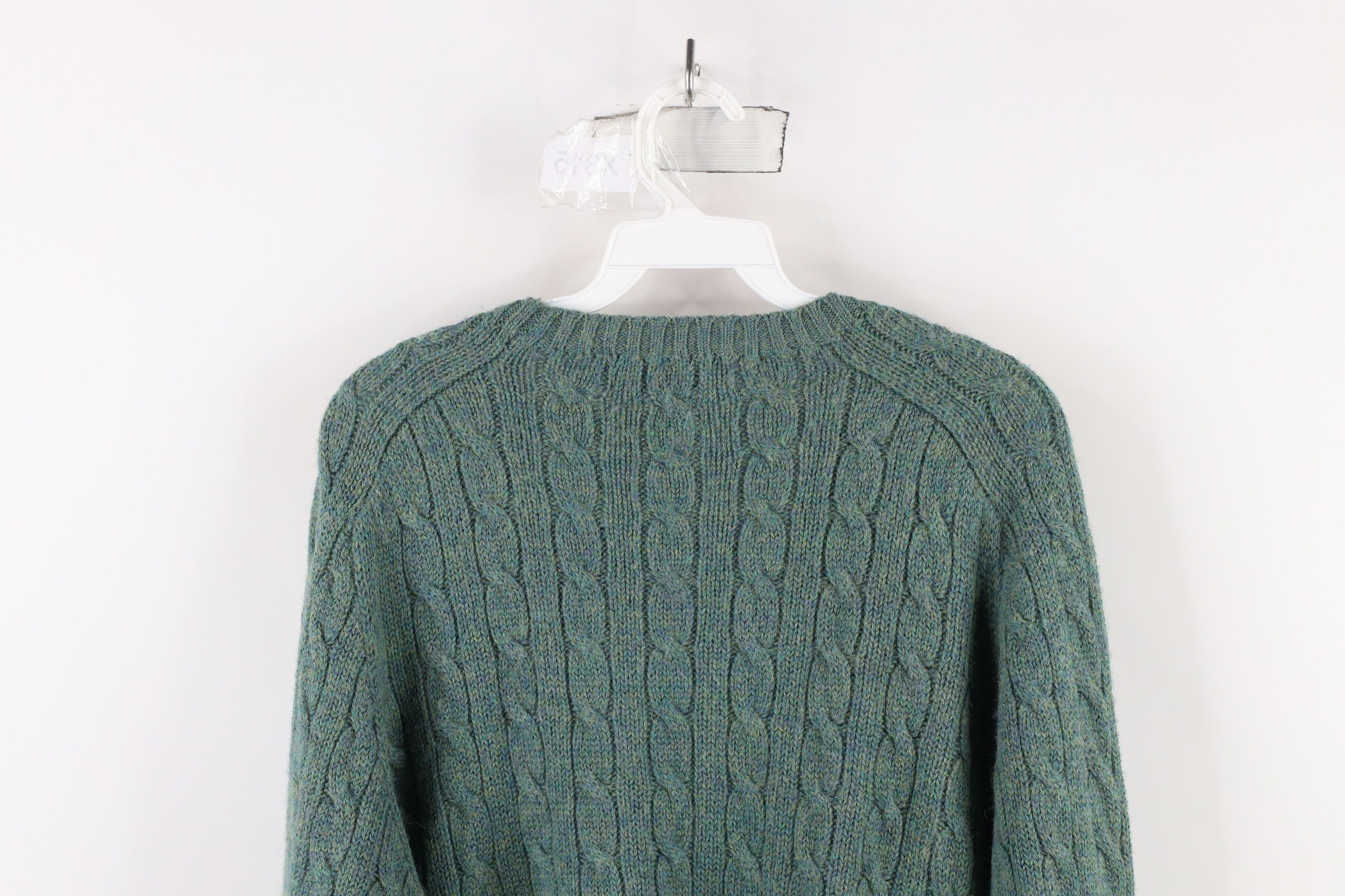 Polo Ralph Lauren Vintage 90s Ralph Lauren Cable Knit Sweater Rainbow Fleck Size US XL / EU 56 / 4 - 7 Thumbnail
