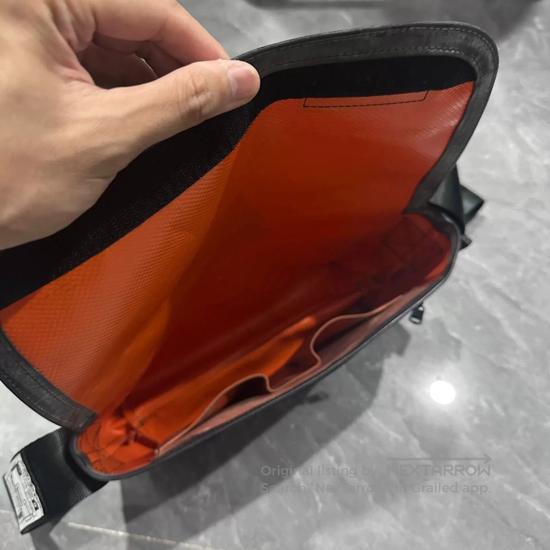 FREECITY FREITAG F41 Orange Blue Messenger Bag. Size ONE SIZE - 4 Thumbnail