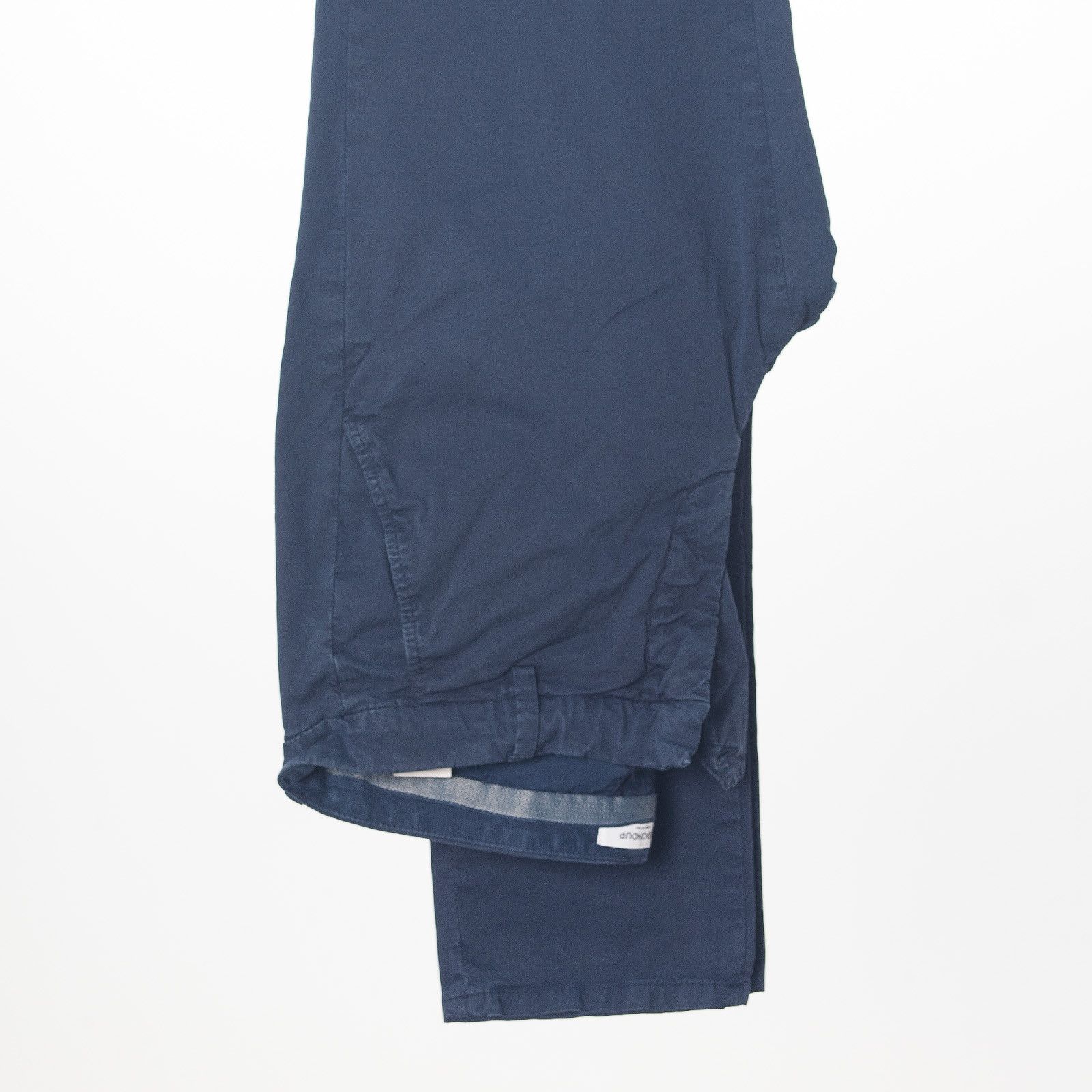 Dondup DONDUP Blue Slim Fit Cotton Chinos Italy Made 33/31.5 Size US 33 - 5 Thumbnail