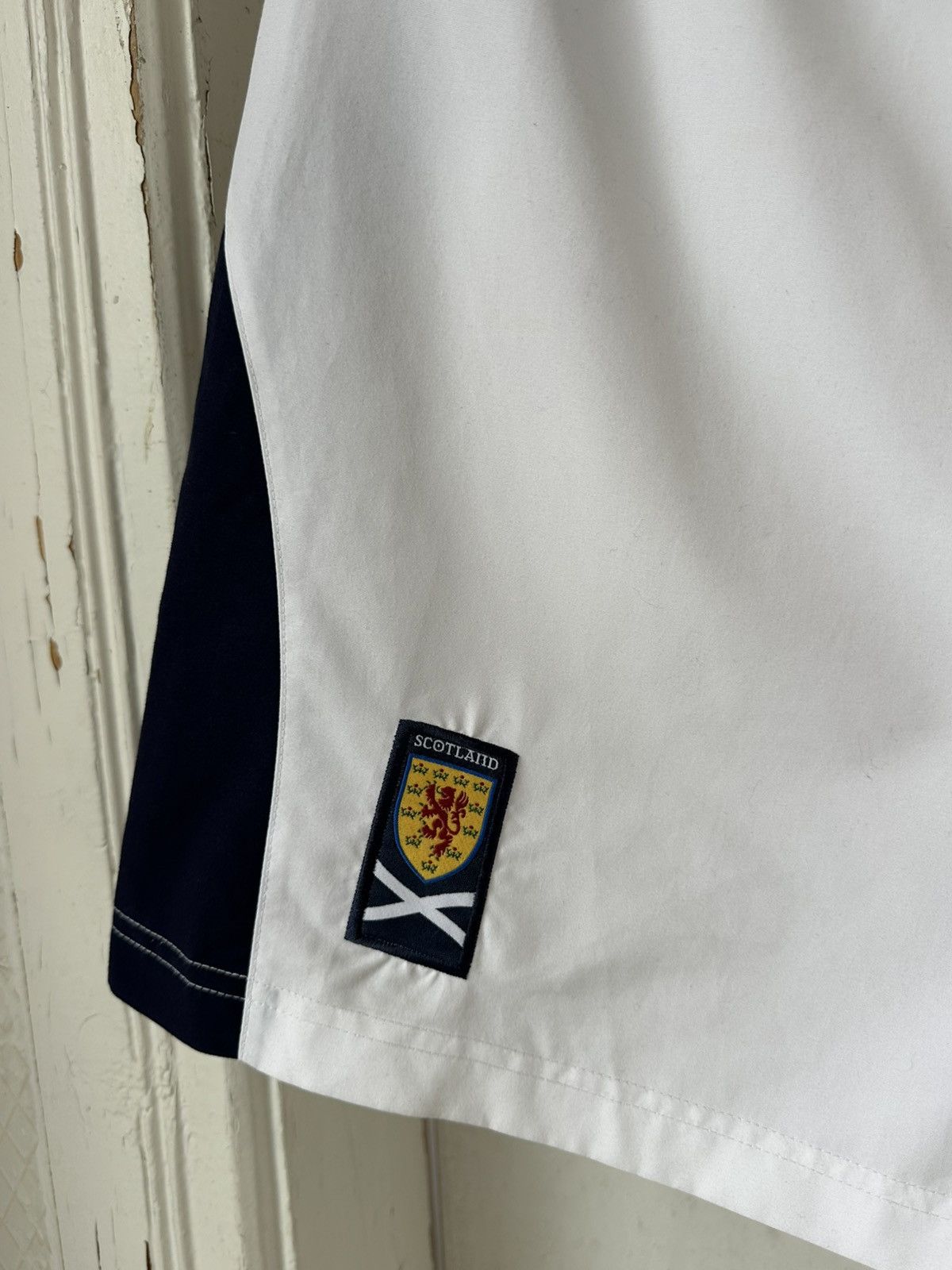 Diadora Vintage Diadora Scotland White Shorts Size 36" / US 14 / IT 50 - 4 Thumbnail