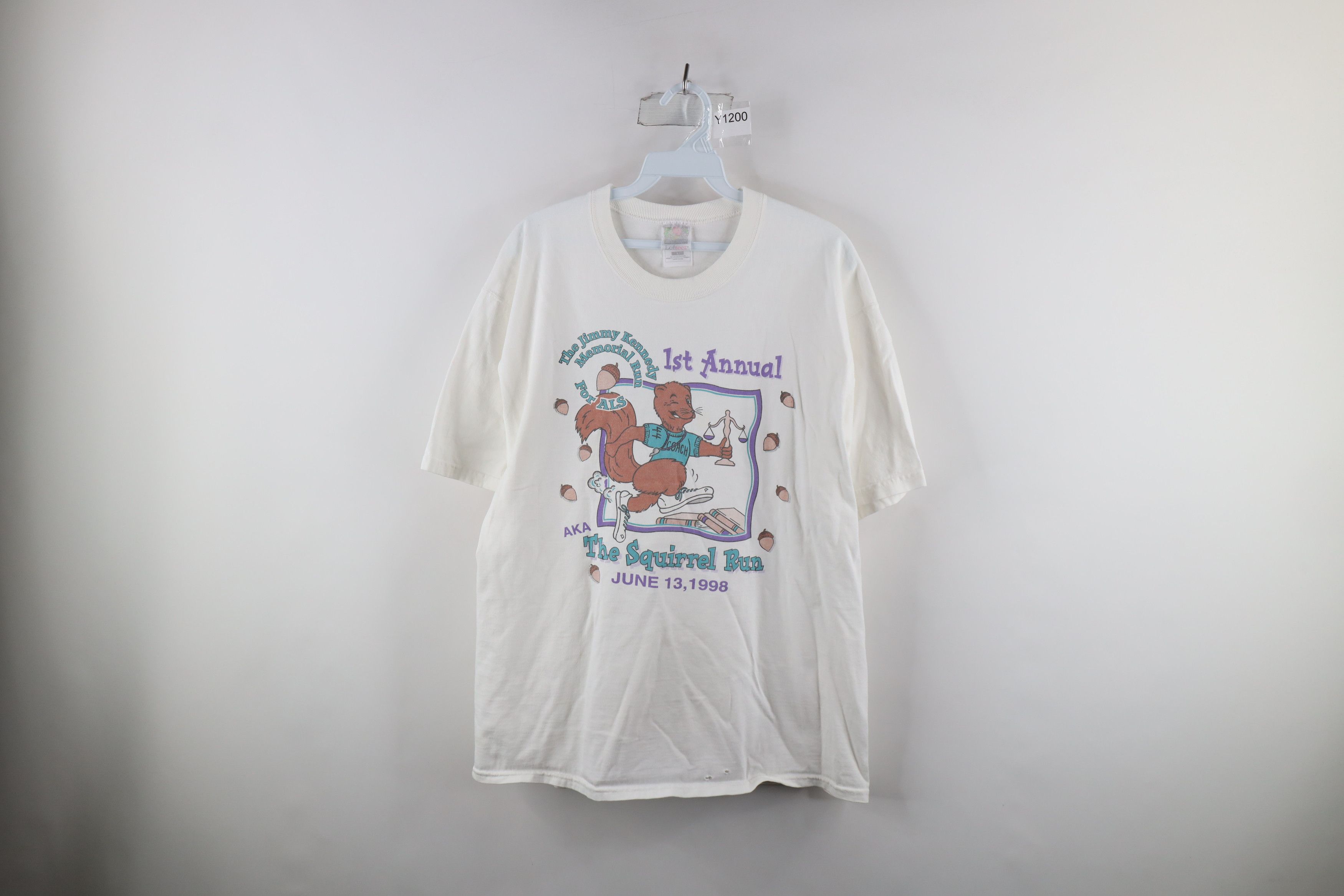 Vintage Vintage 90s The Squirrel Run Running Race T-Shirt