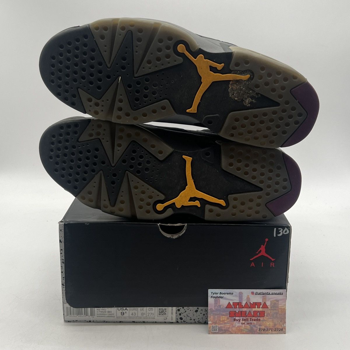 Jordan Brand Air Jordan 6 Bordeaux Size US 9.5 / EU 42-43 - 8 Thumbnail
