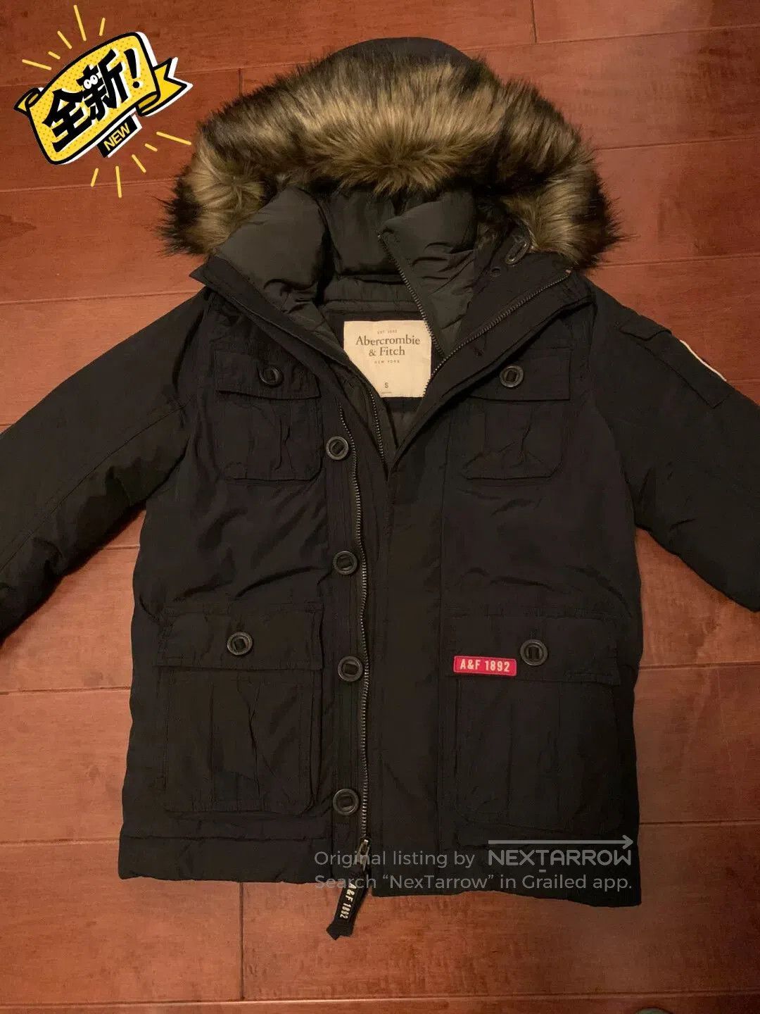 Abercrombie & Fitch Abercrombie & Fitch Parka Jacket. Size US S / EU 44-46 / 1 - 1 Thumbnail