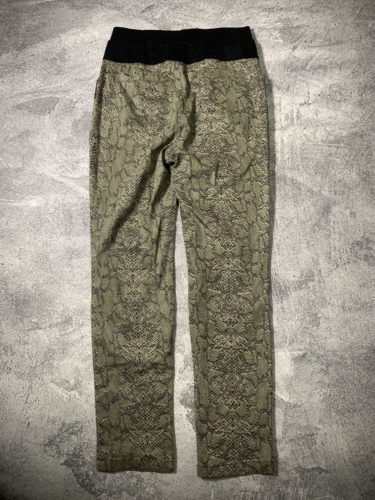 Yohji Yamamoto SNAKESKIN PYTHON LEGGINGS YOHJIYAMAMOTO IFSIXWASNINE STYLE Size US 30 / EU 46 - 5 Thumbnail