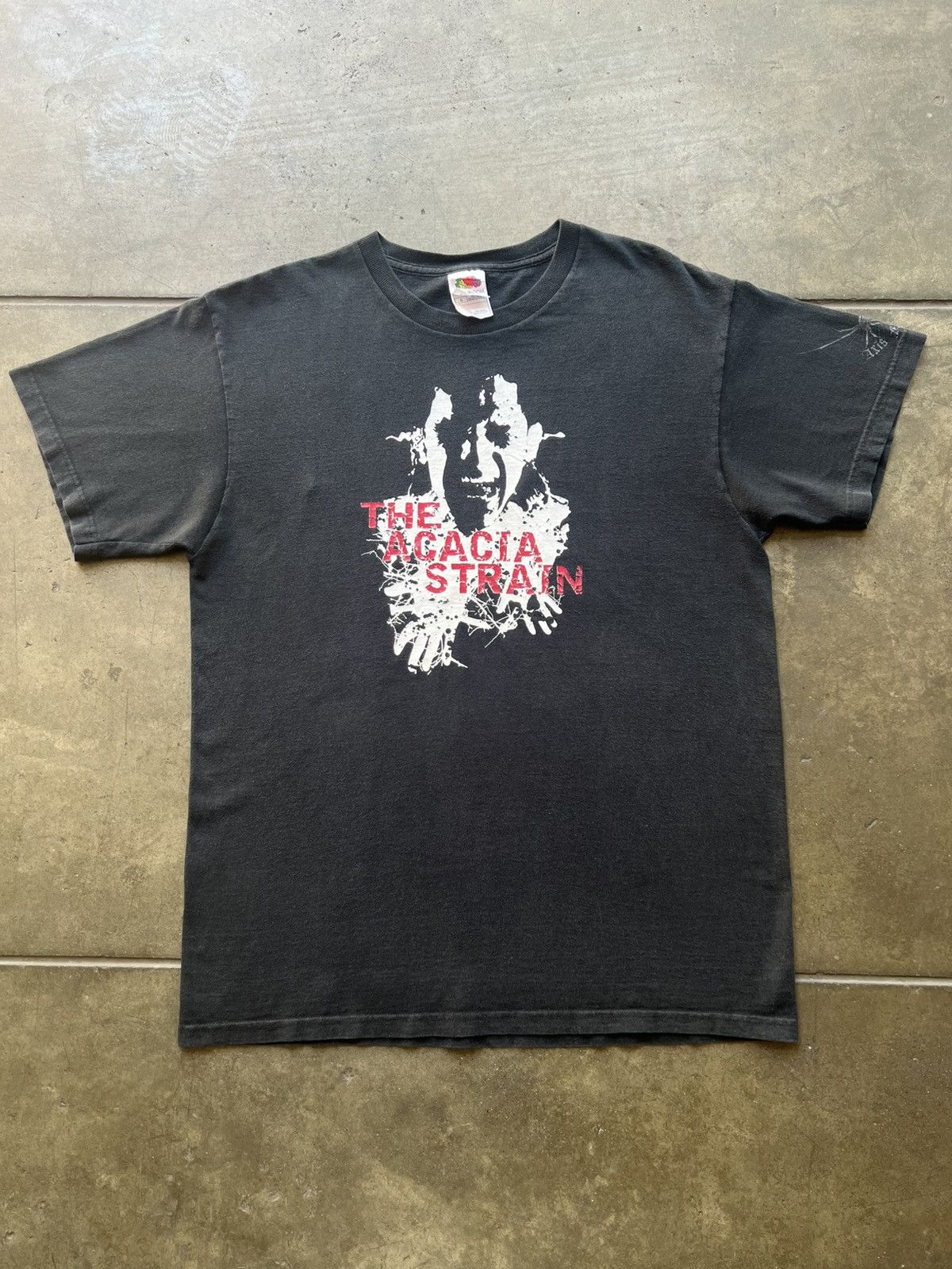 Vintage Early ‘00s Acacia Strain Deathcore Band Tour Tee Shirt Size US L / EU 52-54 / 3 - 1 Thumbnail