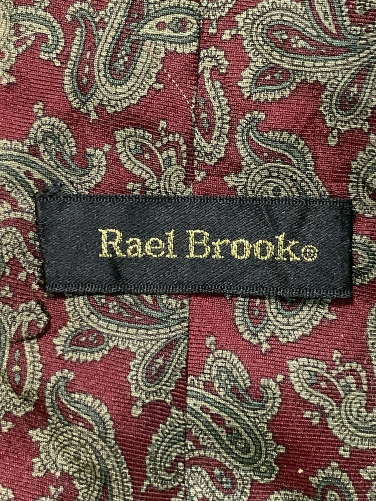 Designer × Japanese Brand × Vintage Rare Design Vintage Rael Brook Ties Size ONE SIZE - 4 Thumbnail