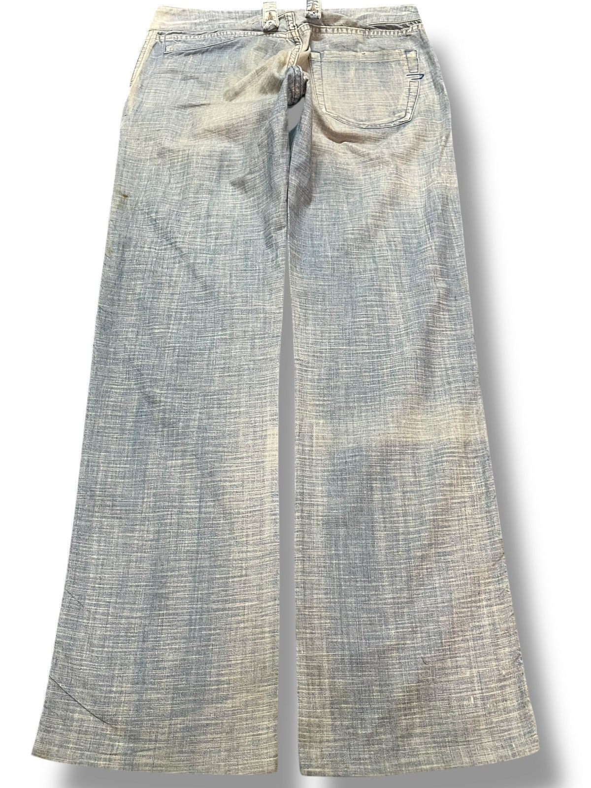 Diesel Vintage Diesel Faded Baggy Wide Leg Skater Denim Size US 32 / EU 48 - 5 Thumbnail