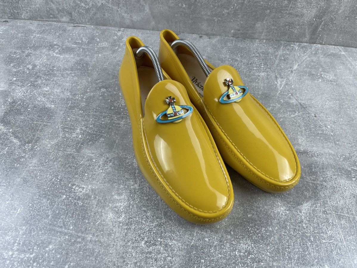 Vivienne Westwood Vivienne Westwood NEW Archive Rubber Moccasins Slip-on Size US 10 / EU 43 - 3 Thumbnail