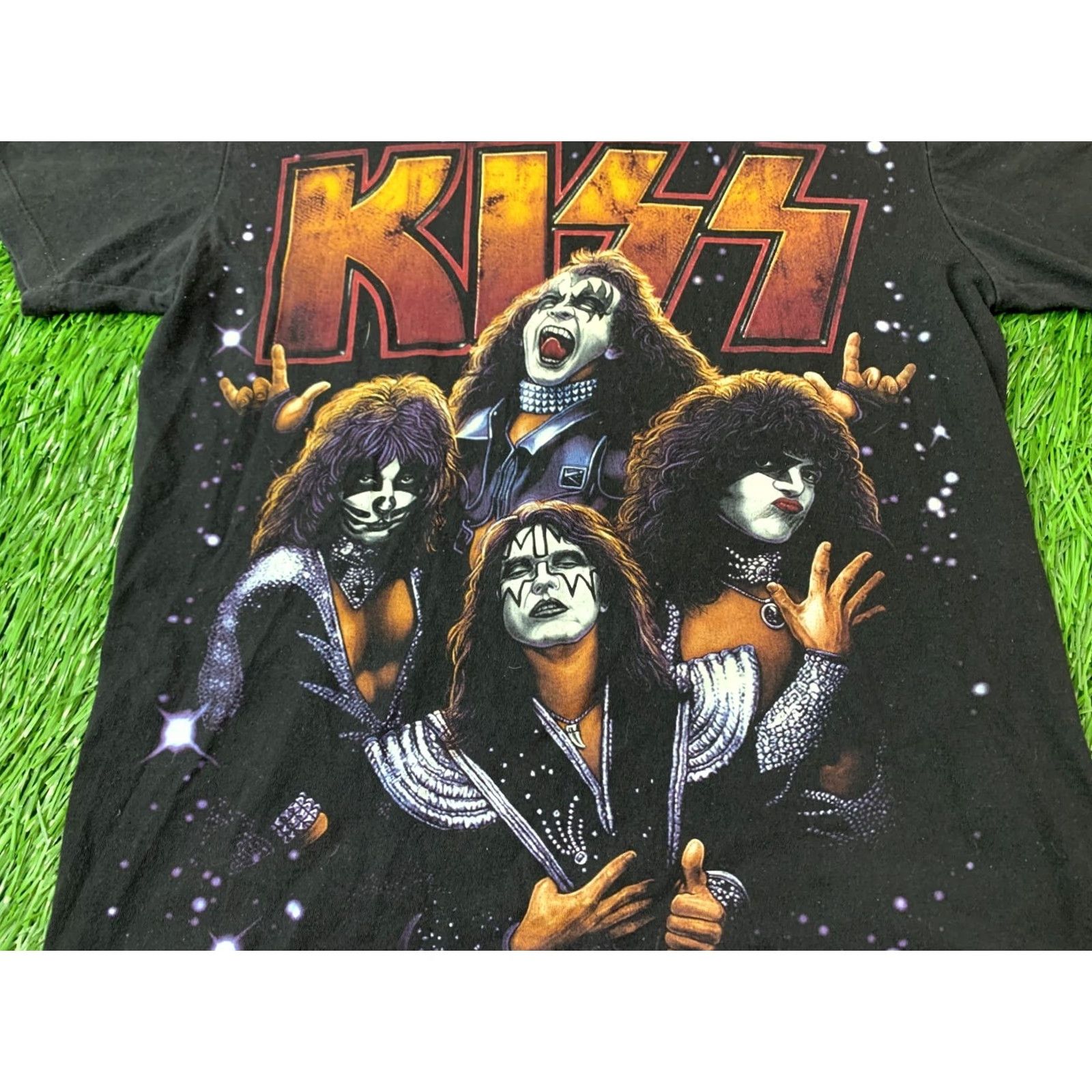 Vintage KISS SHORT SLEEVE Shirt Men Rock Shirt Kiss Rockatee s TEE Jersey Size S Black Small 100% Cotton Size US S / EU 44-46 / 1 - 4 Thumbnail