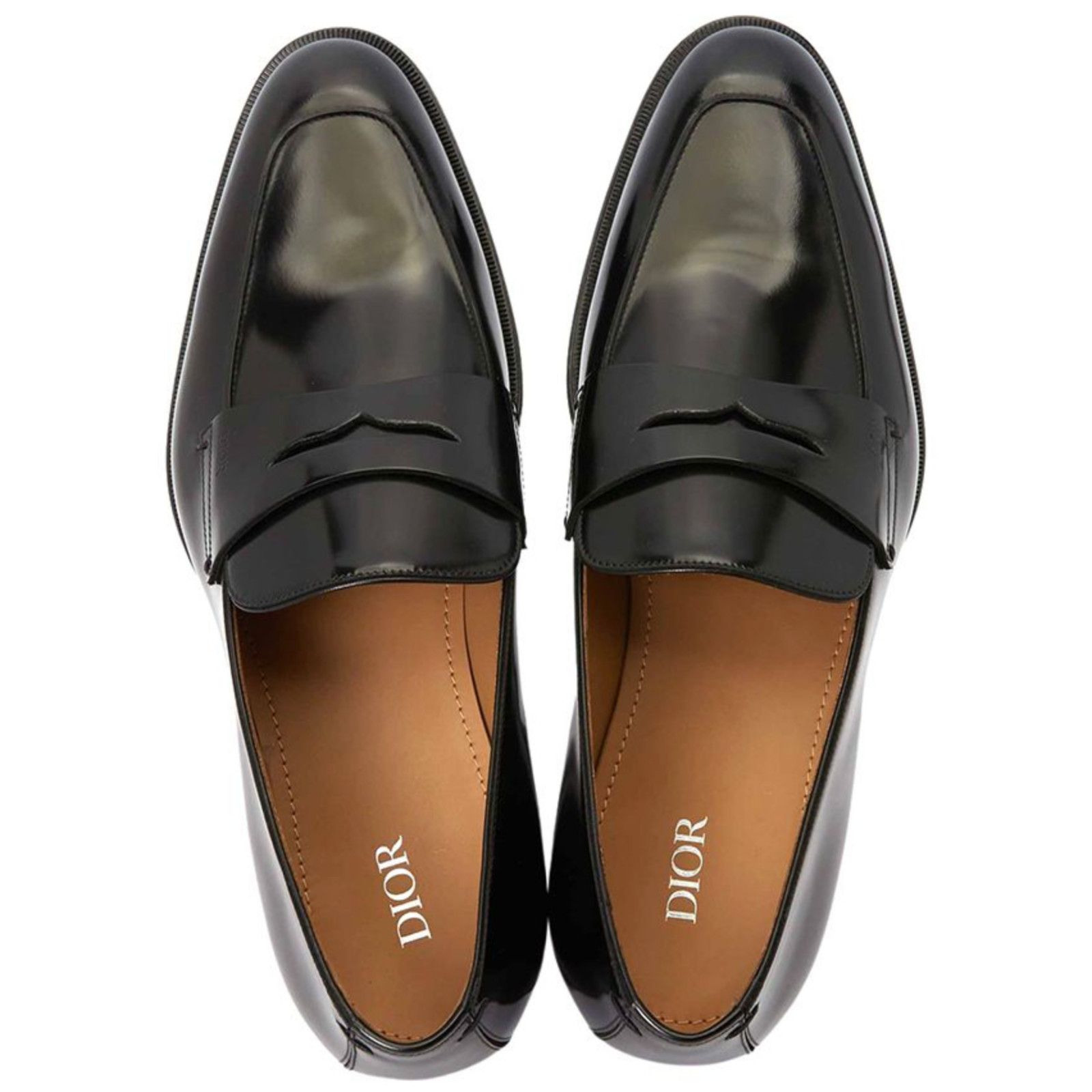 Dior Dior Loafer Calfskin Leather Flat Slip On Dress Shoes 45 12 Size US 12 / EU 45 - 8 Thumbnail