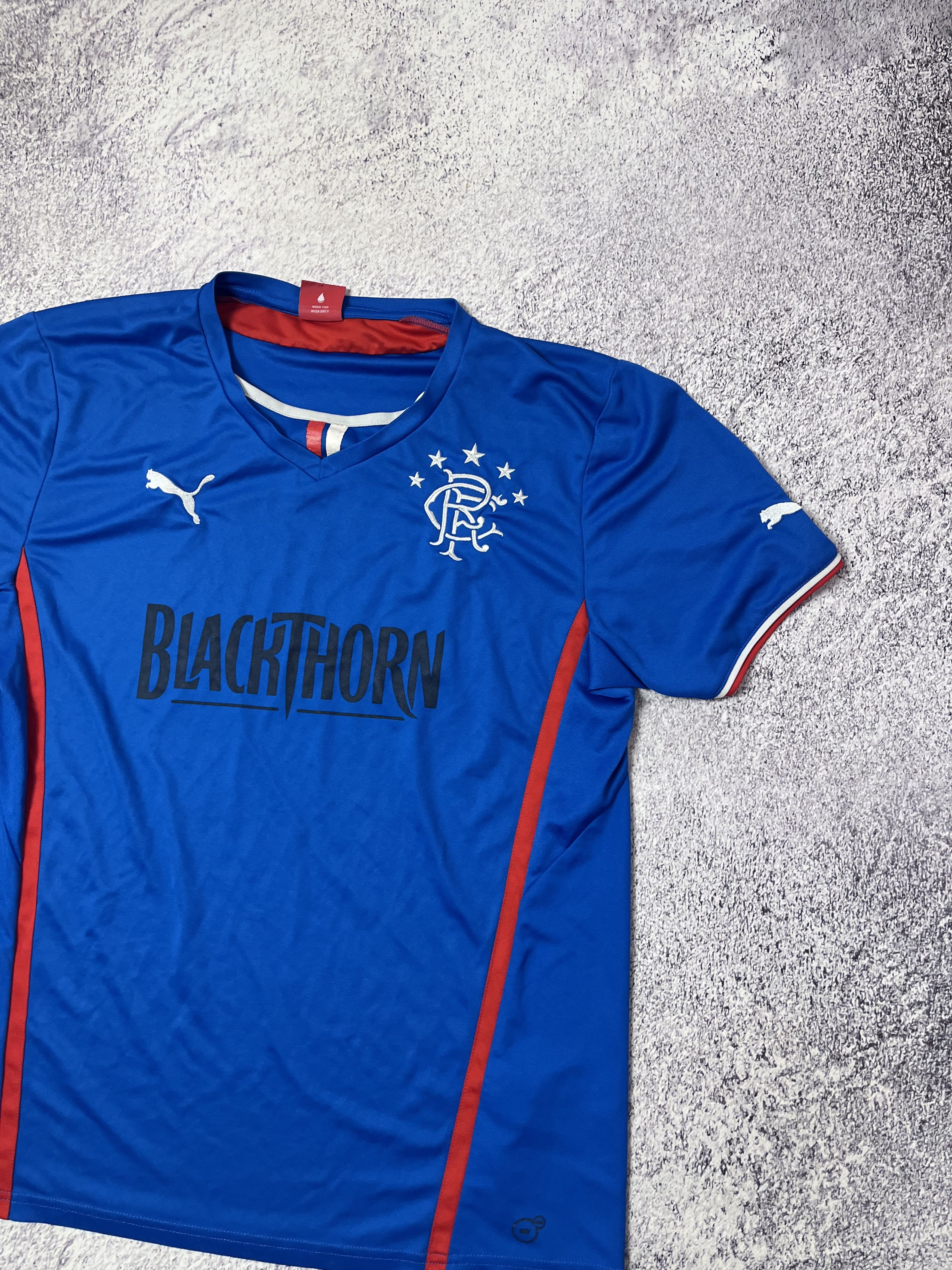 Puma Men’s soccer jersey Puma FC Glasgow Rangers size L Size US L / EU 52-54 / 3 - 4 Thumbnail