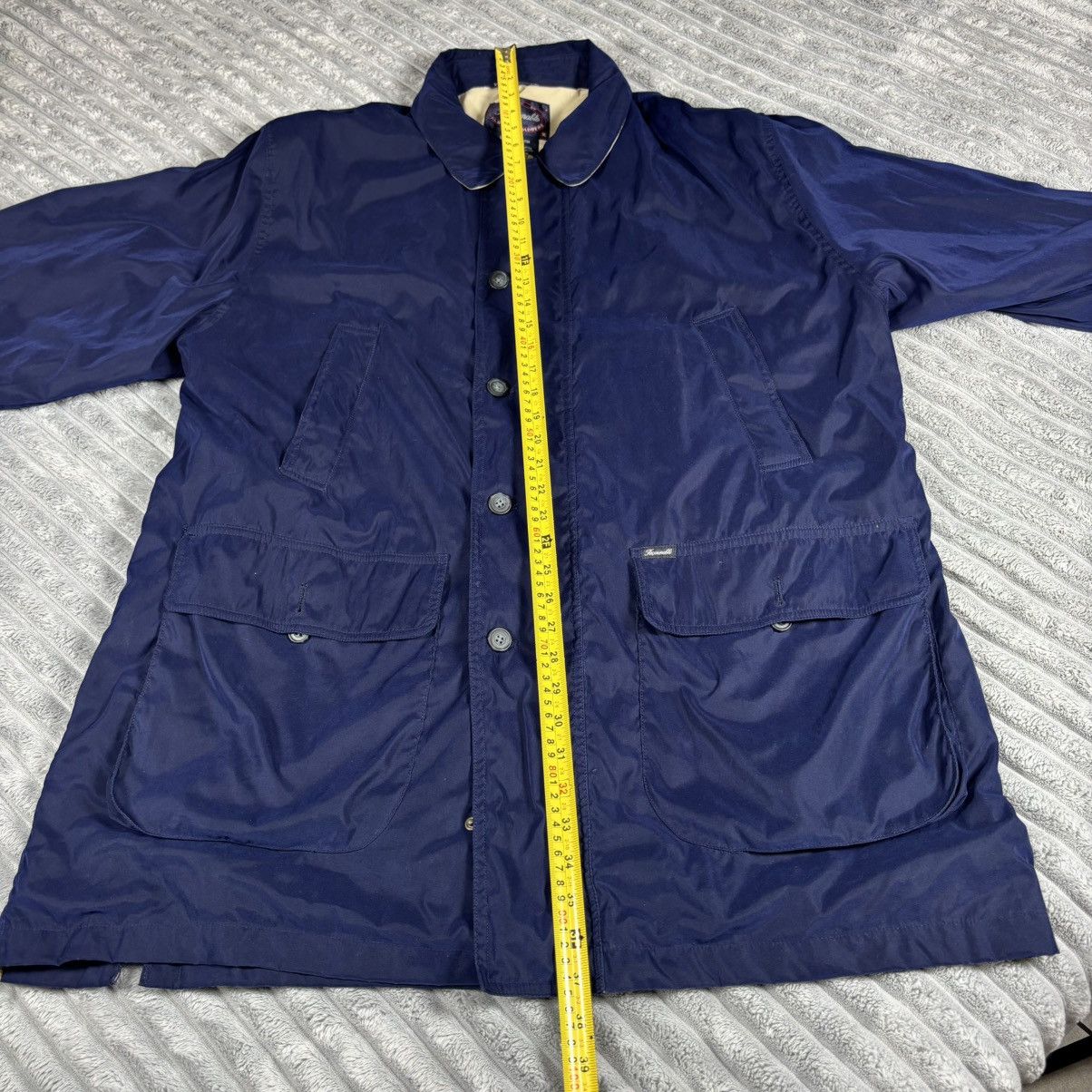 Faconnable Faconnable Albert Goldberg Jacket Men XL Blue Coat/Rain coat Size US XL / EU 56 / 4 - 9 Thumbnail