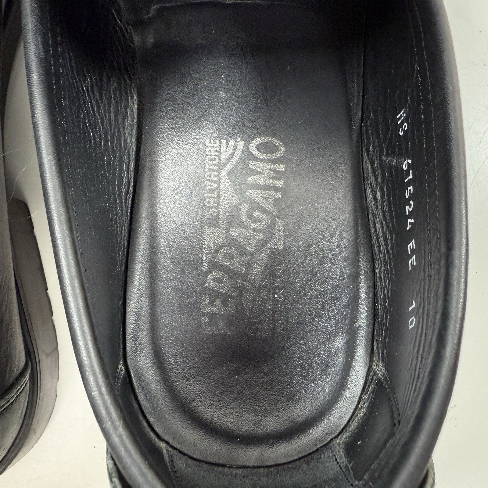 Salvatore Ferragamo Ferragamo David Leather Loafers Gancini Horse Bit Size 10 EE Size US 10 / EU 43 - 15 Thumbnail