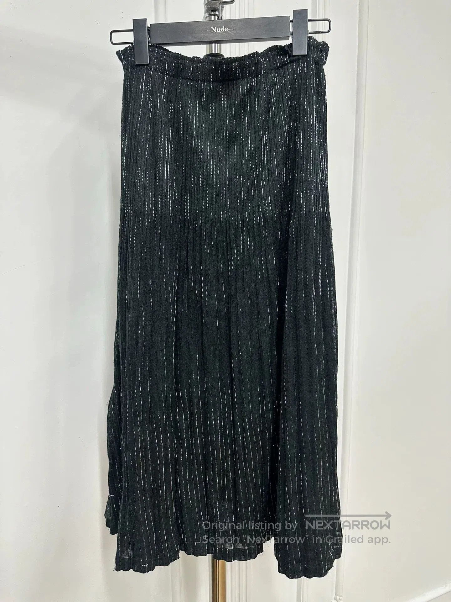 Issey Miyake Issey Miyake Pleated Long Skirt. Size 35" - 1 Thumbnail
