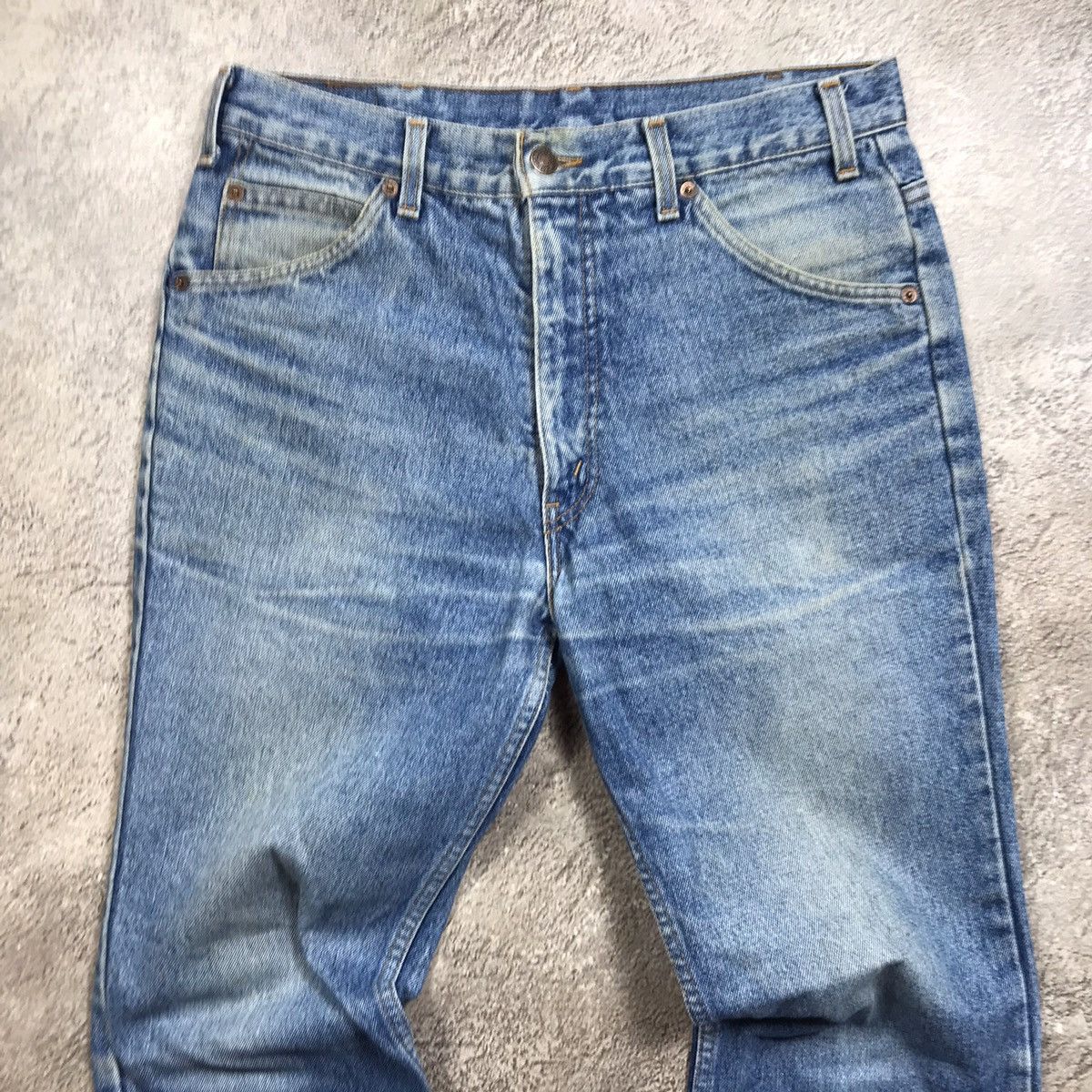 Vintage Vintage 90s Levis Distressed Baggy Jeans Grunge Thrashed 30 Size US 30 / EU 46 - 4 Thumbnail
