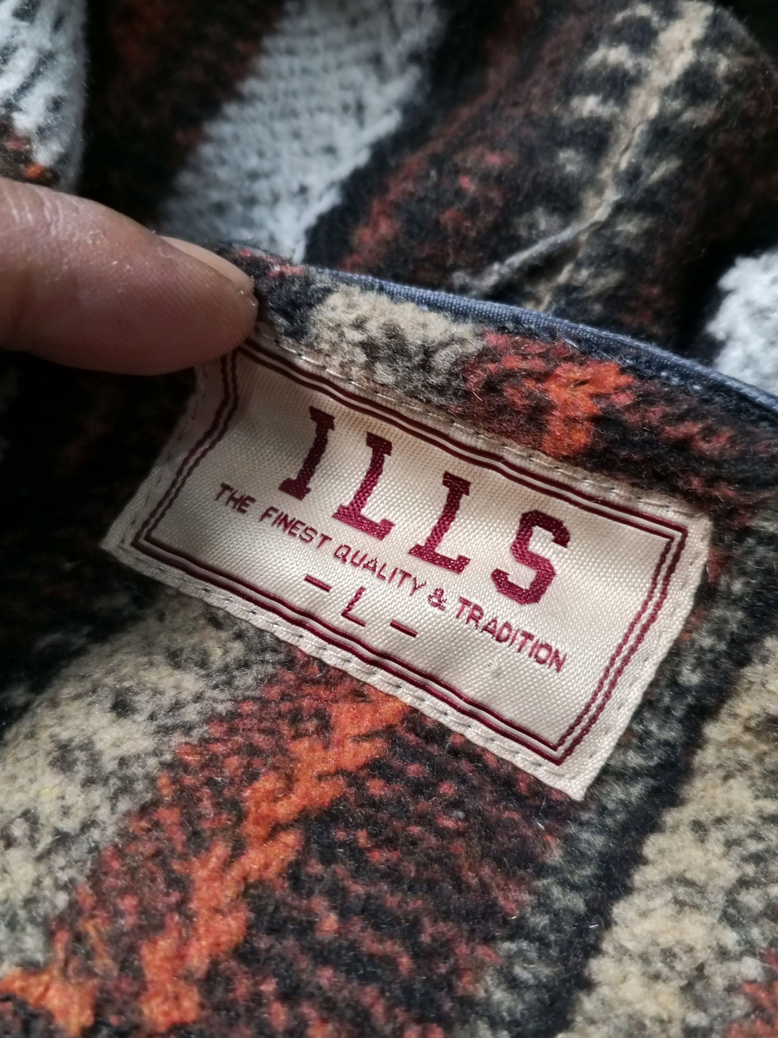 Japanese Brand Double Layer Wool Fullzip Hoodie Asian Japan Style Size US L / EU 52-54 / 3 - 4 Thumbnail