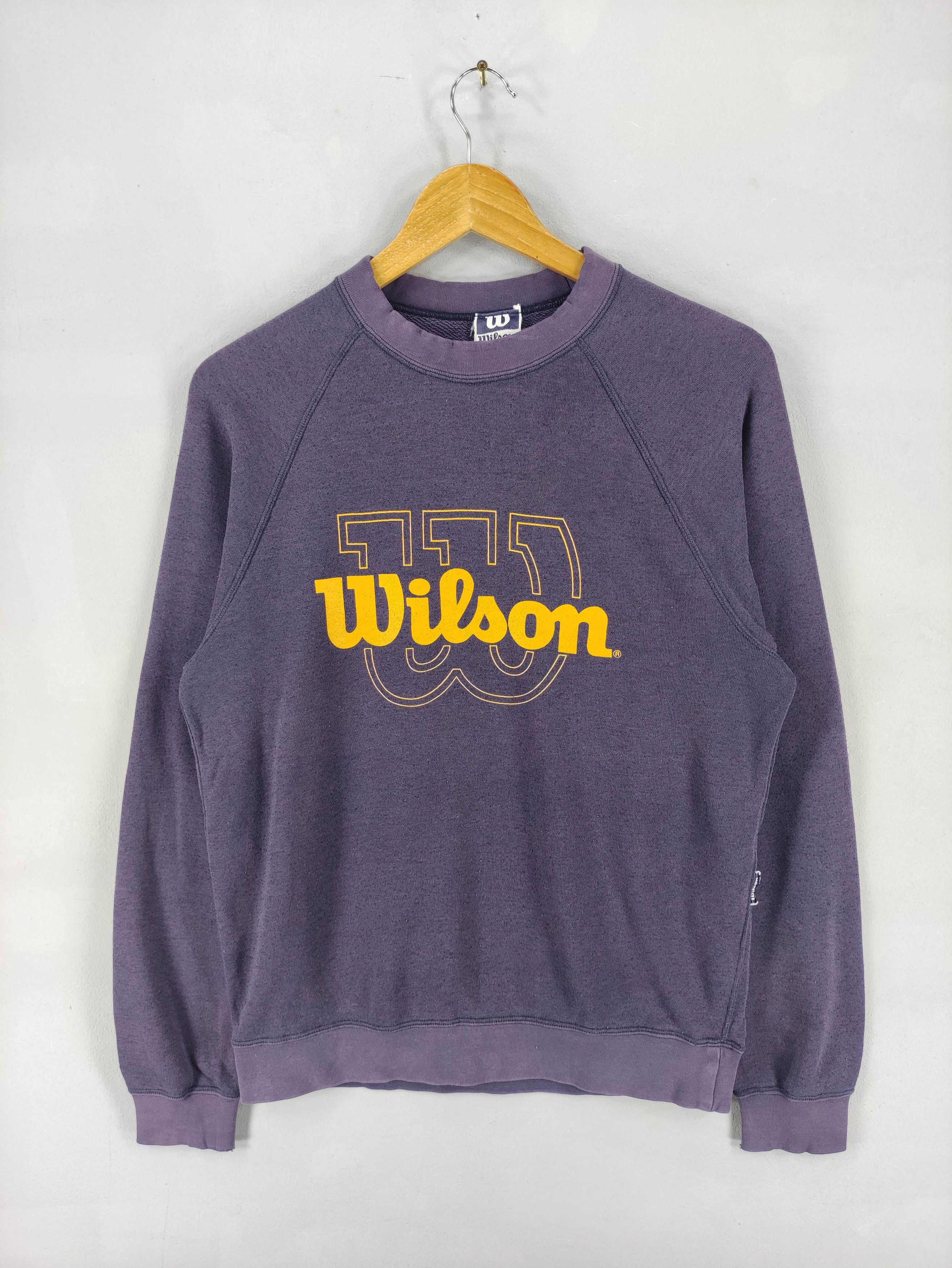 Wilson Vintage Wilson Sweatshirt Big Logo Jumper Size US M / EU 48-50 / 2 - 1 Thumbnail