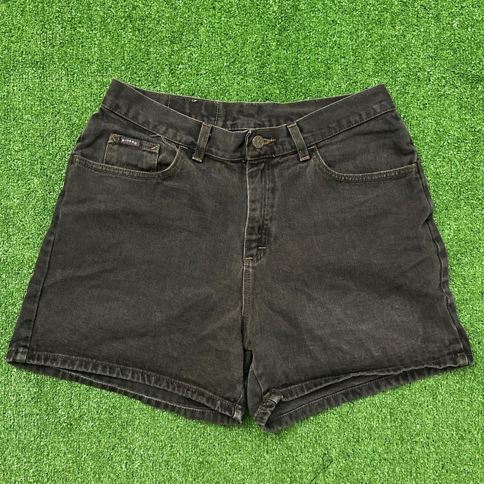 Lee Vintage Riders by Lee Brown Denim Shorts Size 30" / US 8 / IT 44 - 1 Thumbnail