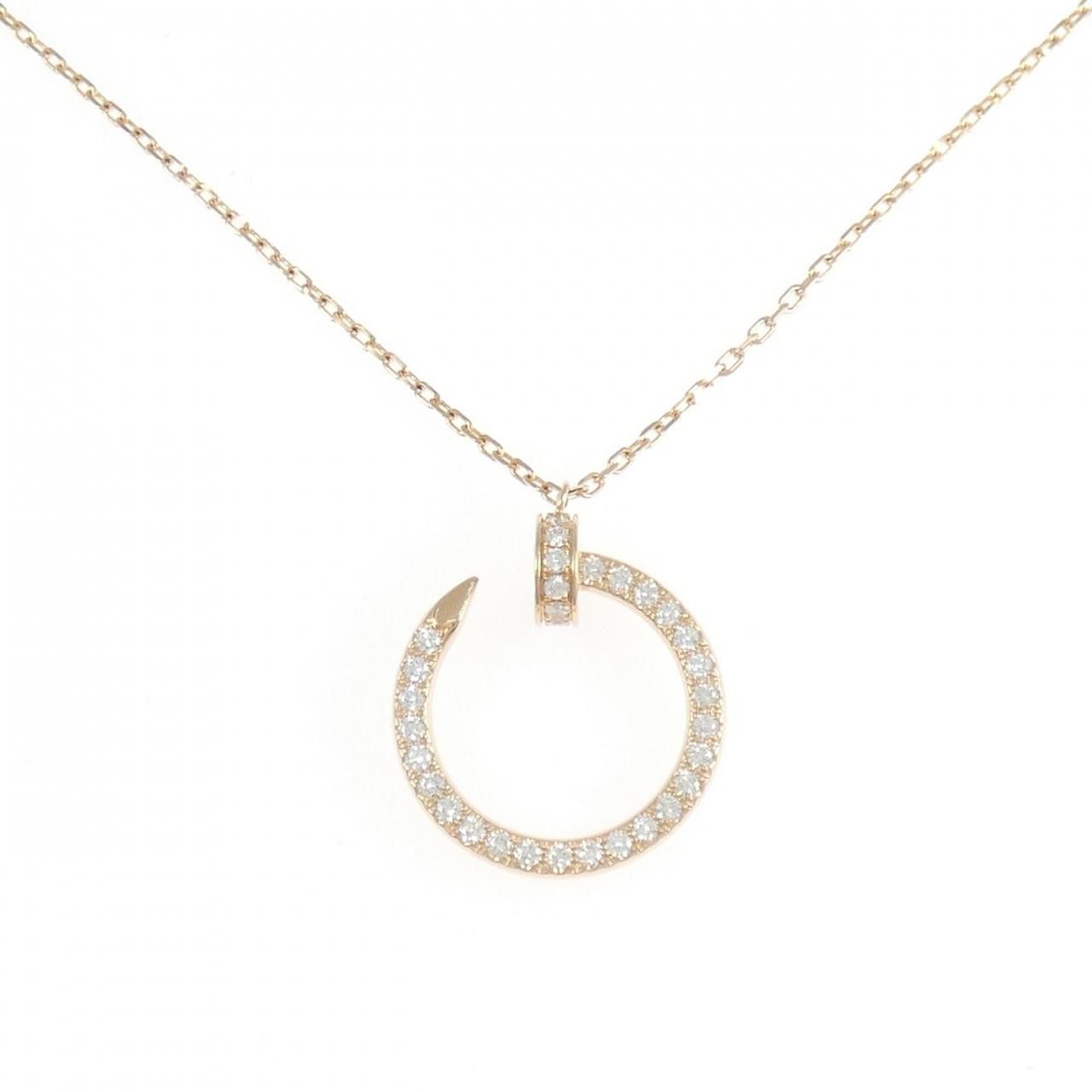 Cartier Cartier Cartier Juste Un Clou 18K Pink Gold Diamond Necklace Precious Metal Necklace DUTY FREE for USA Size ONE SIZE - 1 Thumbnail
