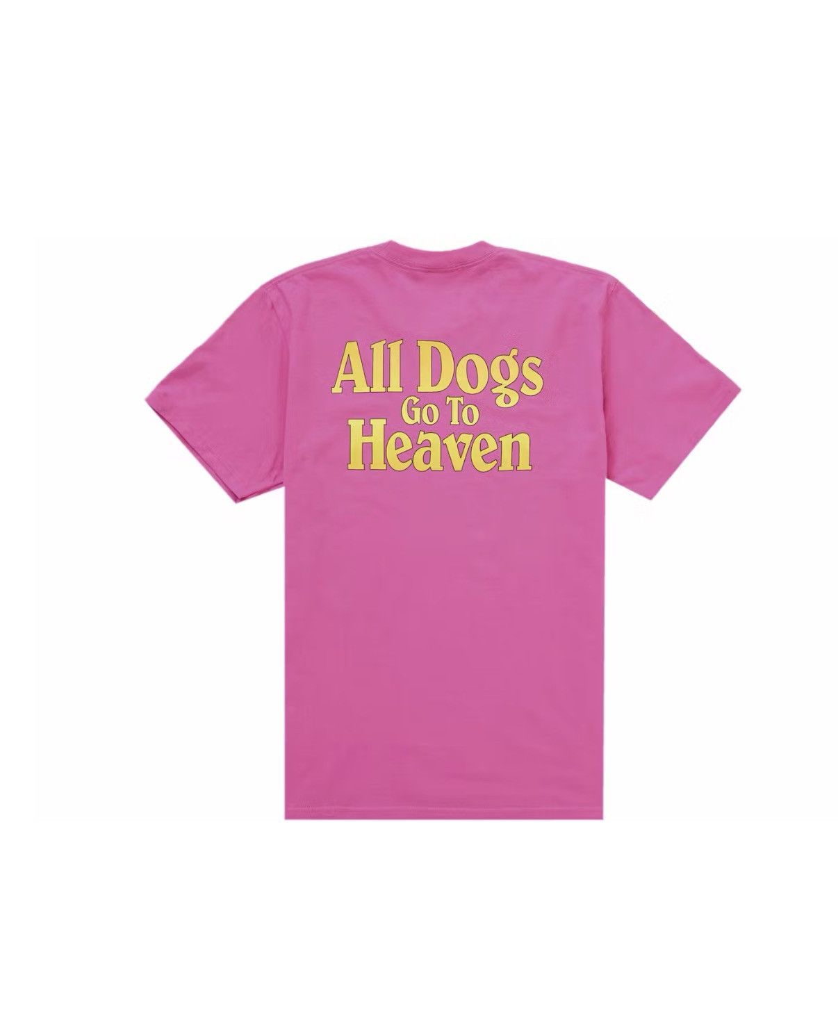 Supreme Supreme All dogs go to heaven tee (L) (Pink ) Size US L / EU 52-54 / 3 - 2 Thumbnail