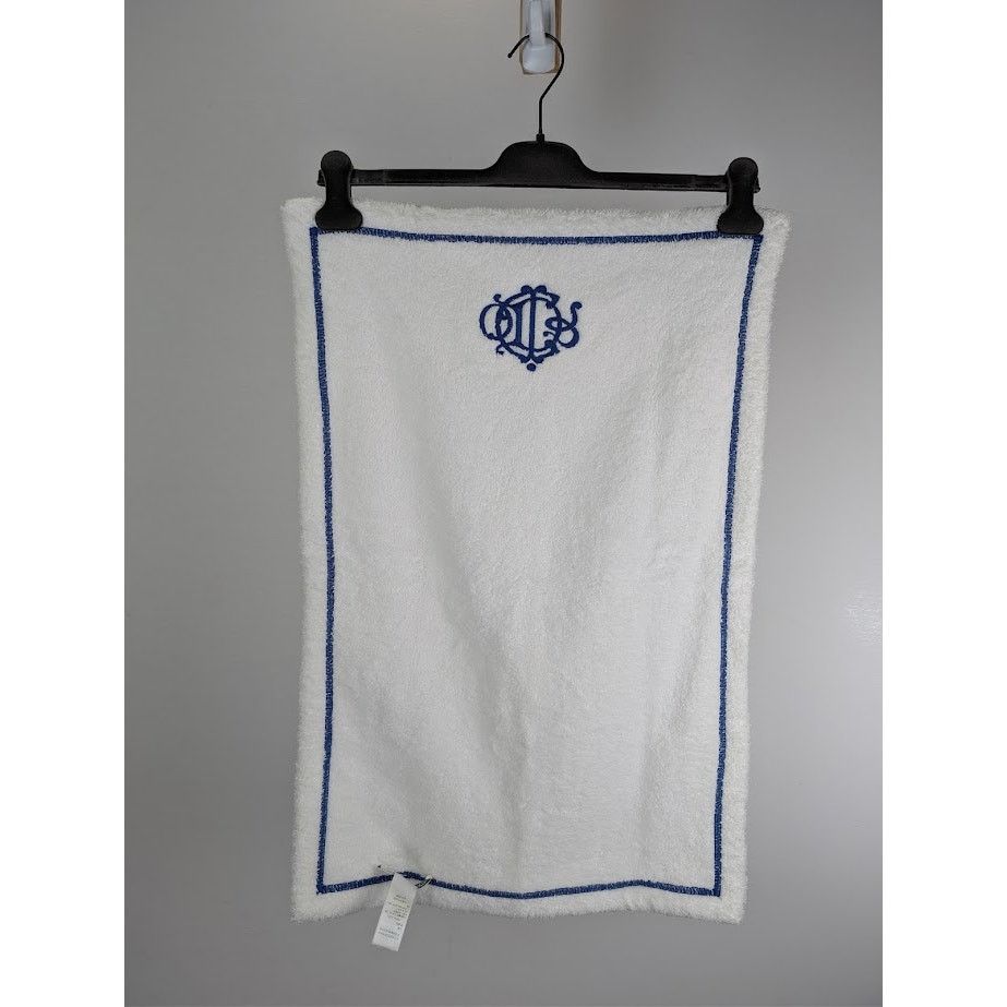 Dior o1rshd1 Size: OS / Hand Towel in White/Blue Size ONE SIZE - 15 Thumbnail