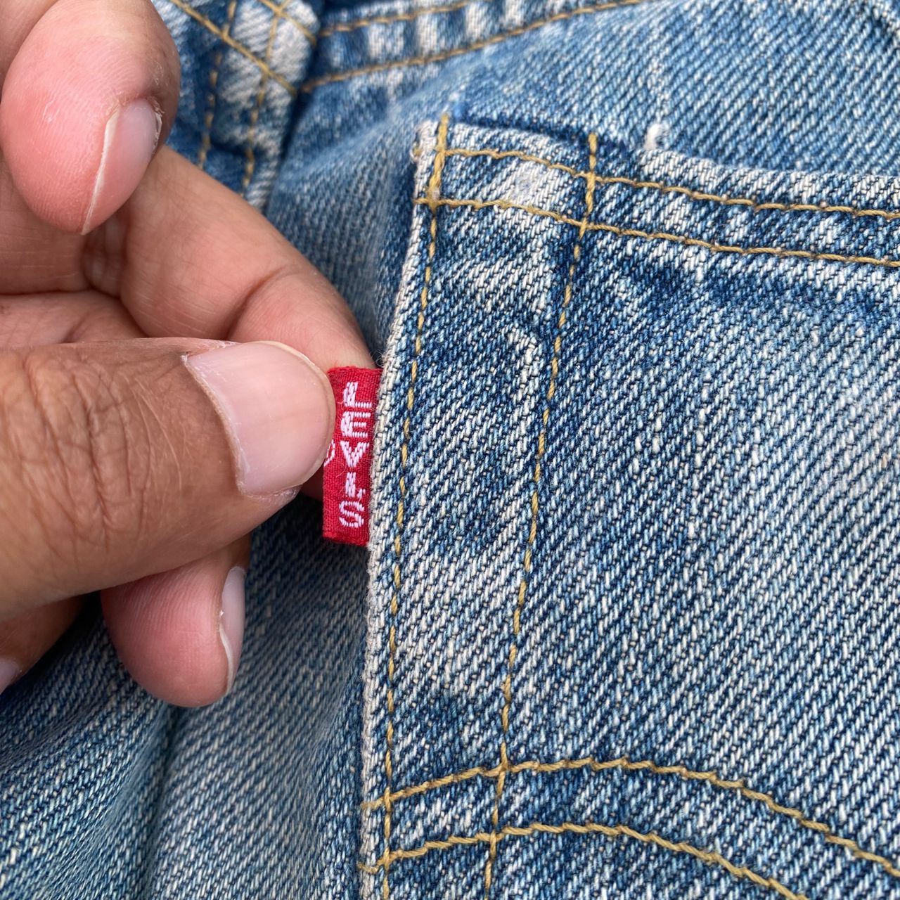 Levi's Vintage Levis 503B Big E Selvegde Redline Denim Size US 32 / EU 48 - 20 Thumbnail