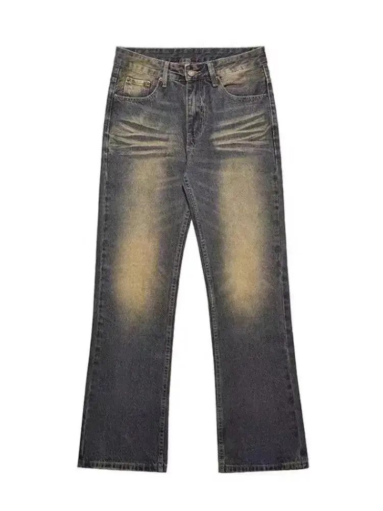 Japanese Brand Vintage distressed washed micro-flare jeans Size US 32 / EU 48 - 6 Thumbnail
