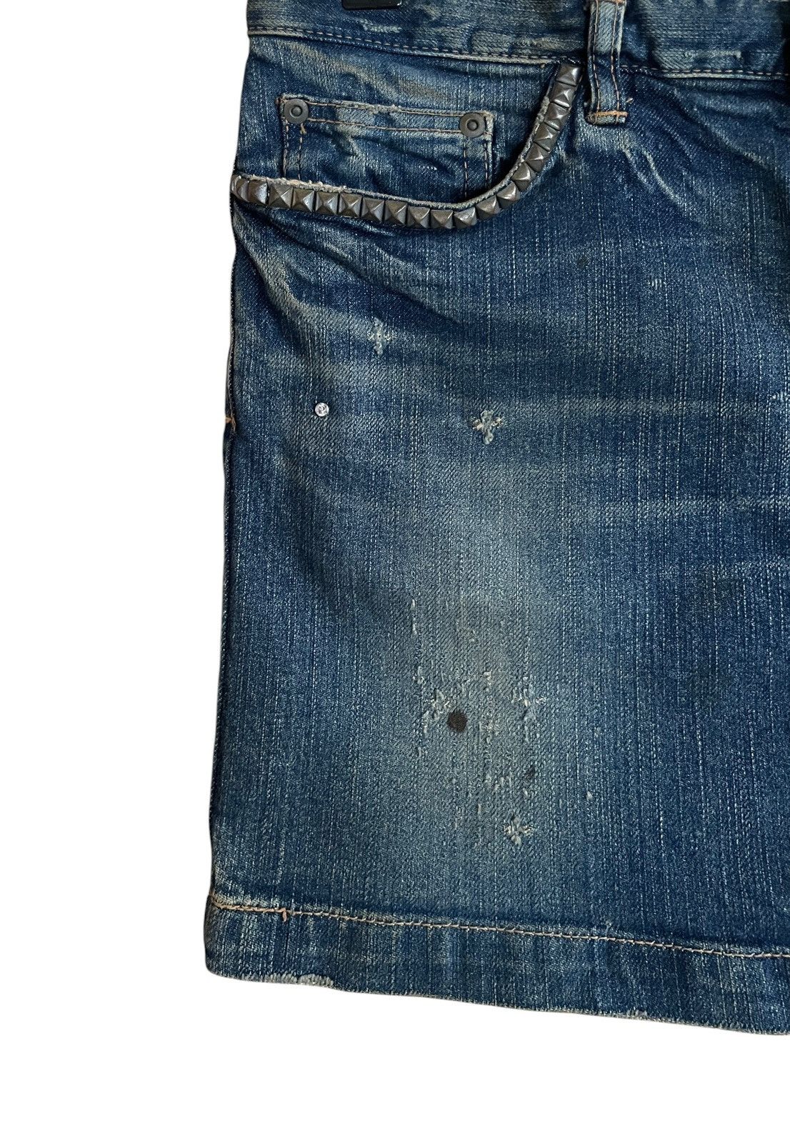 Levi's Vintage Japanese Brand Hysteric Glamour Skirt Jeans 1990s Size 30" / US 8 / IT 44 - 3 Thumbnail