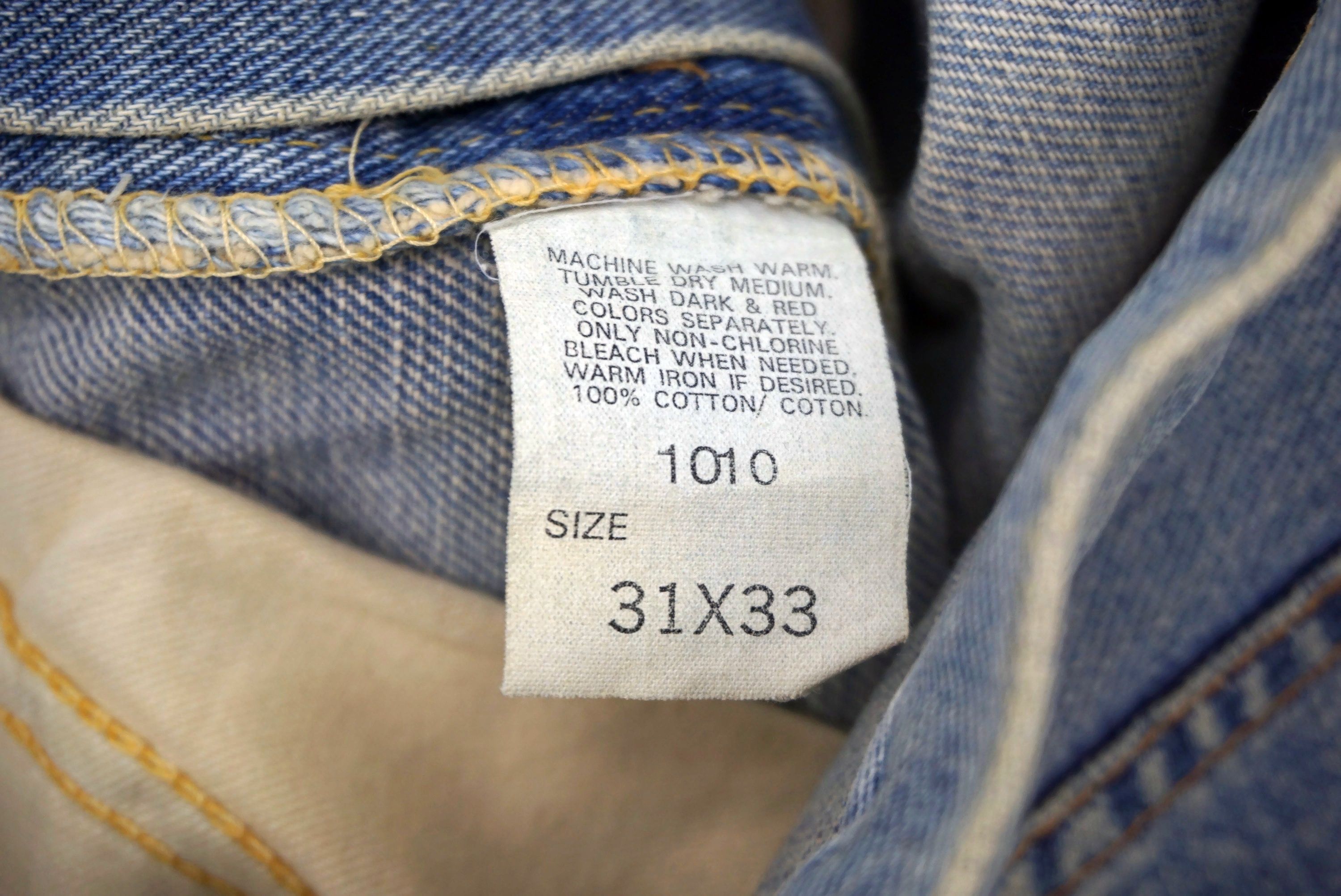 Lee Riders Selvedge Jeans Made in Japan Union Made Denim W30 Size US 30 / EU 46 - 19 Thumbnail