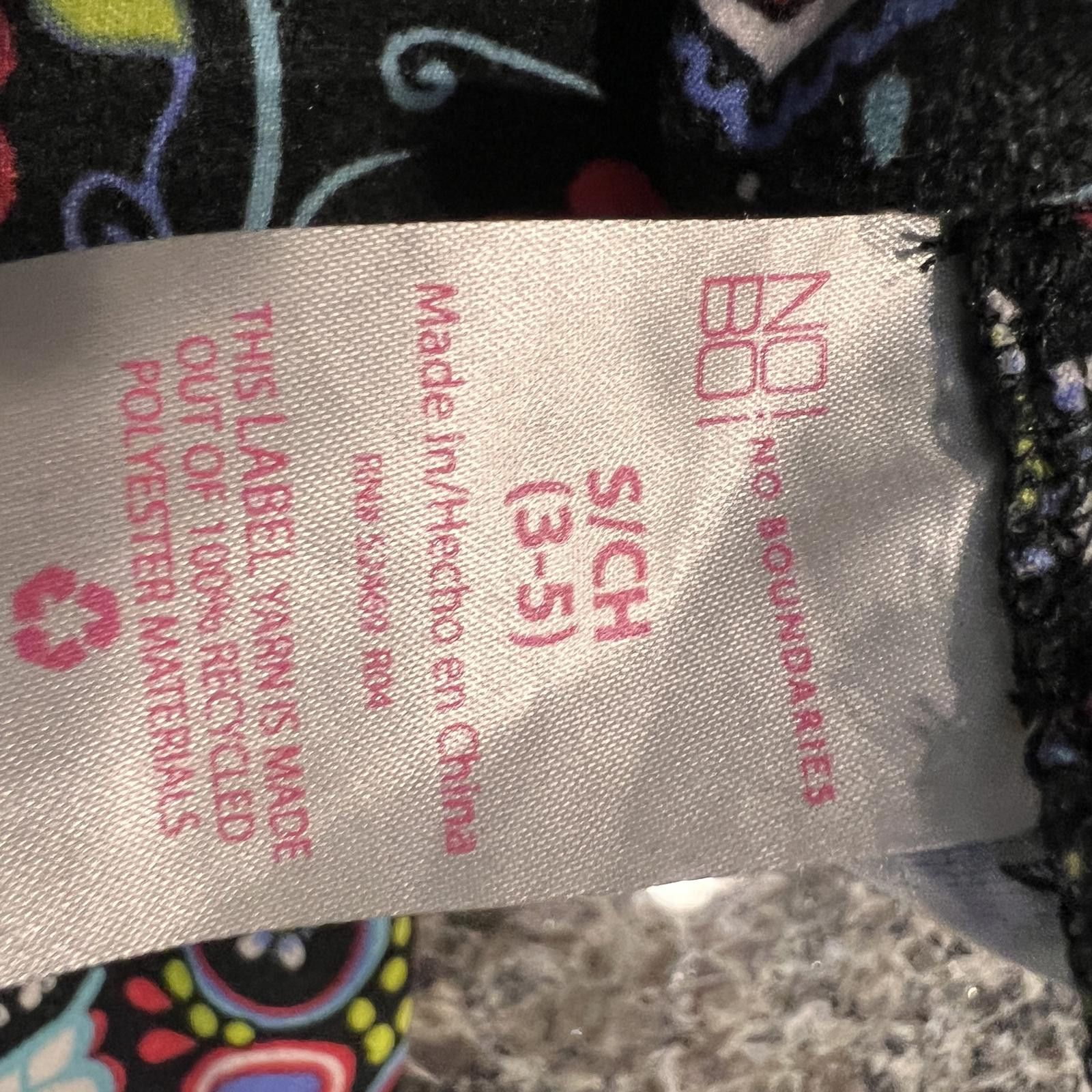 Unknown London Colorful Sugar Skull Patterned Women's Leggings Size 28" / US 6 / IT 42 - 5 Thumbnail