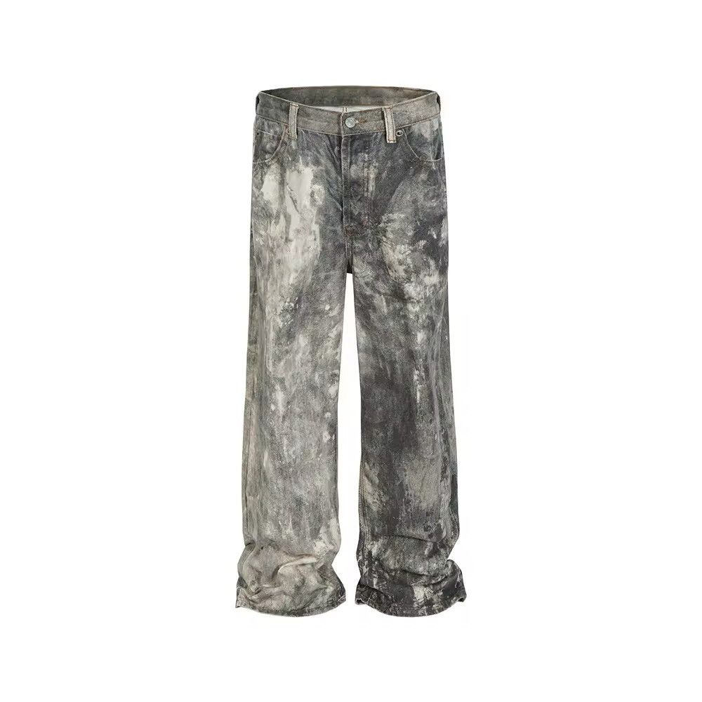 Jean Camouflage Speckled Digital Printed Jeans Size US 32 / EU 48 - 2 Thumbnail