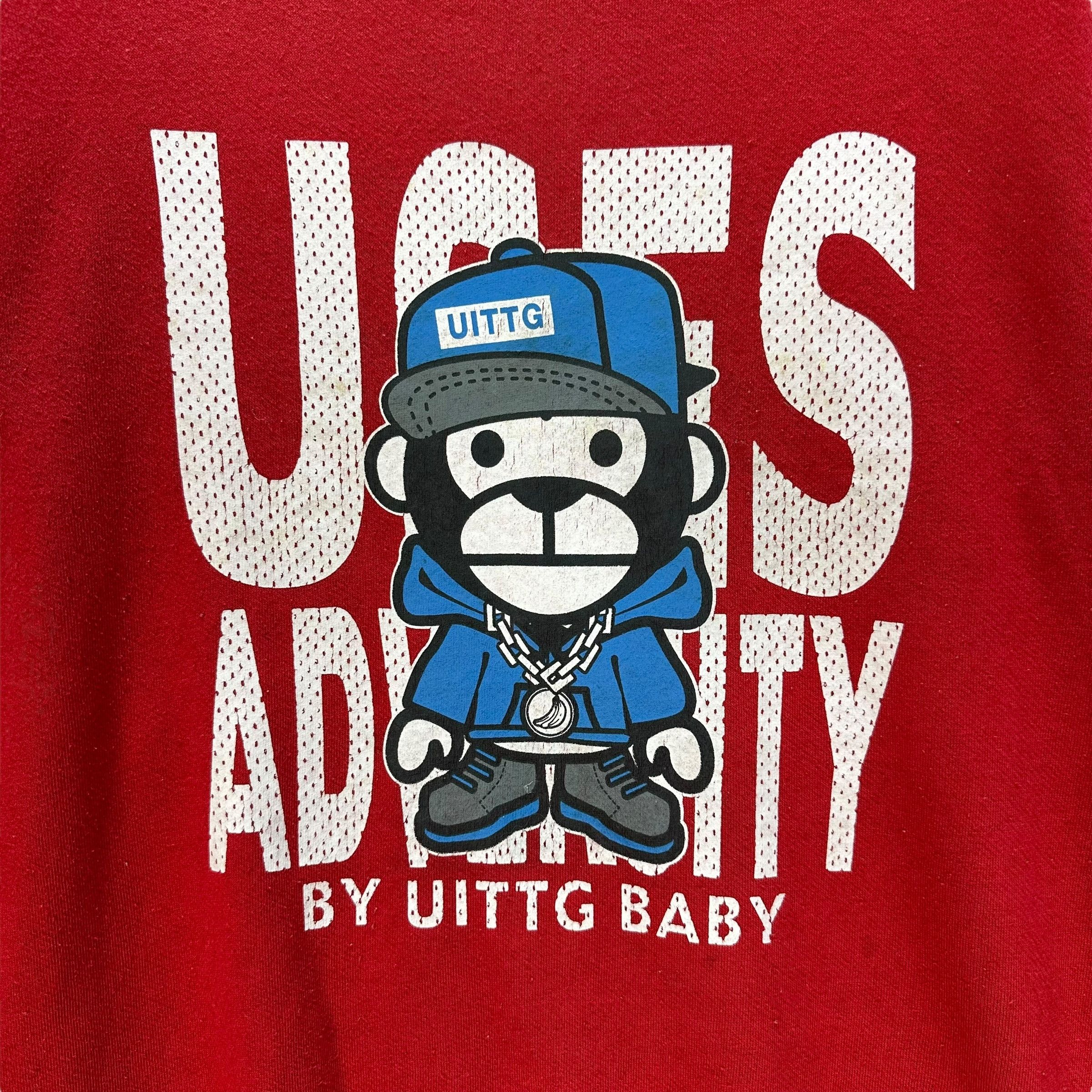 Japanese Brand UITTG BABY BIG LOGO GRAPHIC SWEATSHIRTS #9019-48 Size US L / EU 52-54 / 3 - 3 Thumbnail