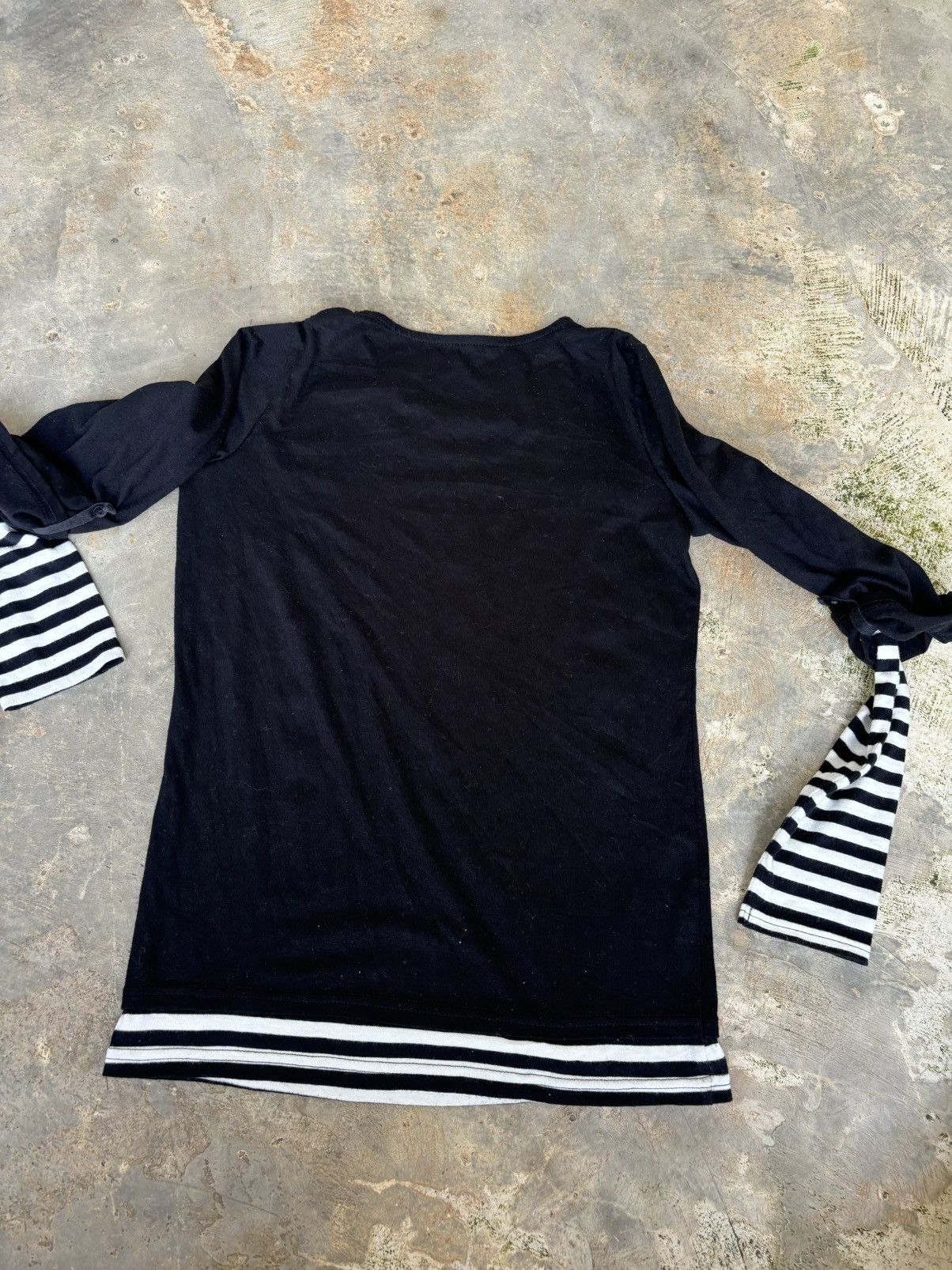 Hysteric Glamour × If Six Was Nine × Japanese Brand Y2k Double Layer Ifsixwasnine Punk Style Longsleeve Size US M / EU 48-50 / 2 - 6 Thumbnail