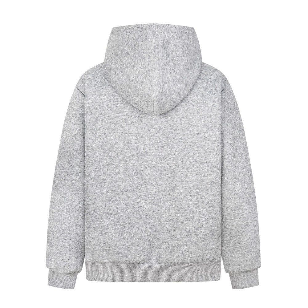 Vintage Trendy men's loose casual patchwork zipper hoodie Size US M / EU 48-50 / 2 - 2 Thumbnail