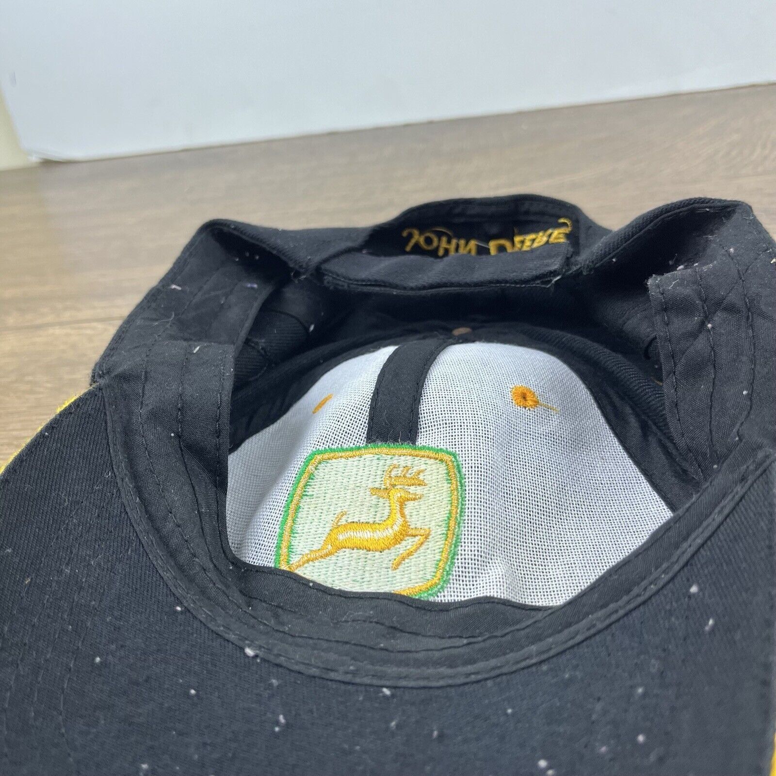 John Deere John Deere Black Hat JD John Deere Black Cap Hat Adjustable Size ONE SIZE - 12 Thumbnail