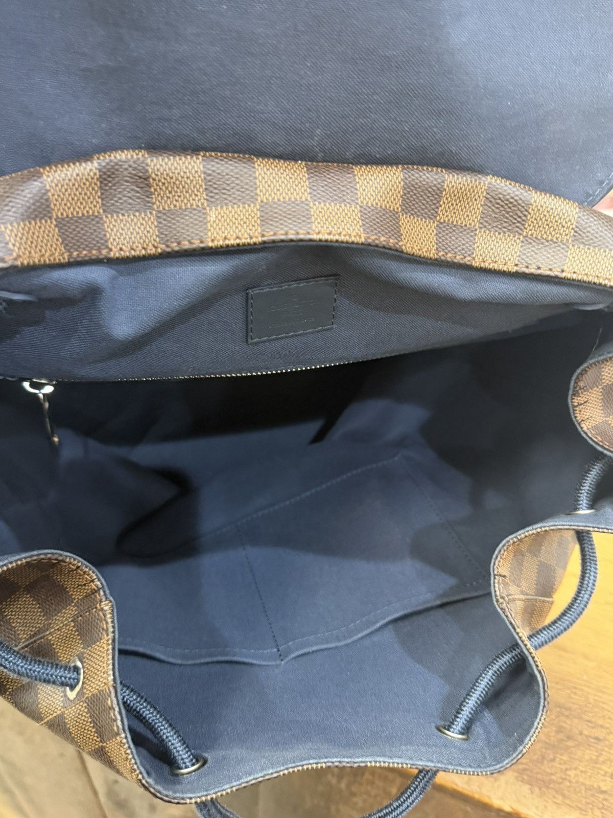 Louis Vuitton Louis Vuitton Damier Ebene Runner Backpack - Size ONE SIZE - 9 Thumbnail