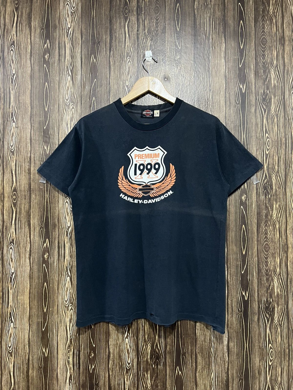 Harley Davidson Vintage 90s Harley Davidson Premium X Single Stitch Tshirt Size US M / EU 48-50 / 2 - 1 Thumbnail