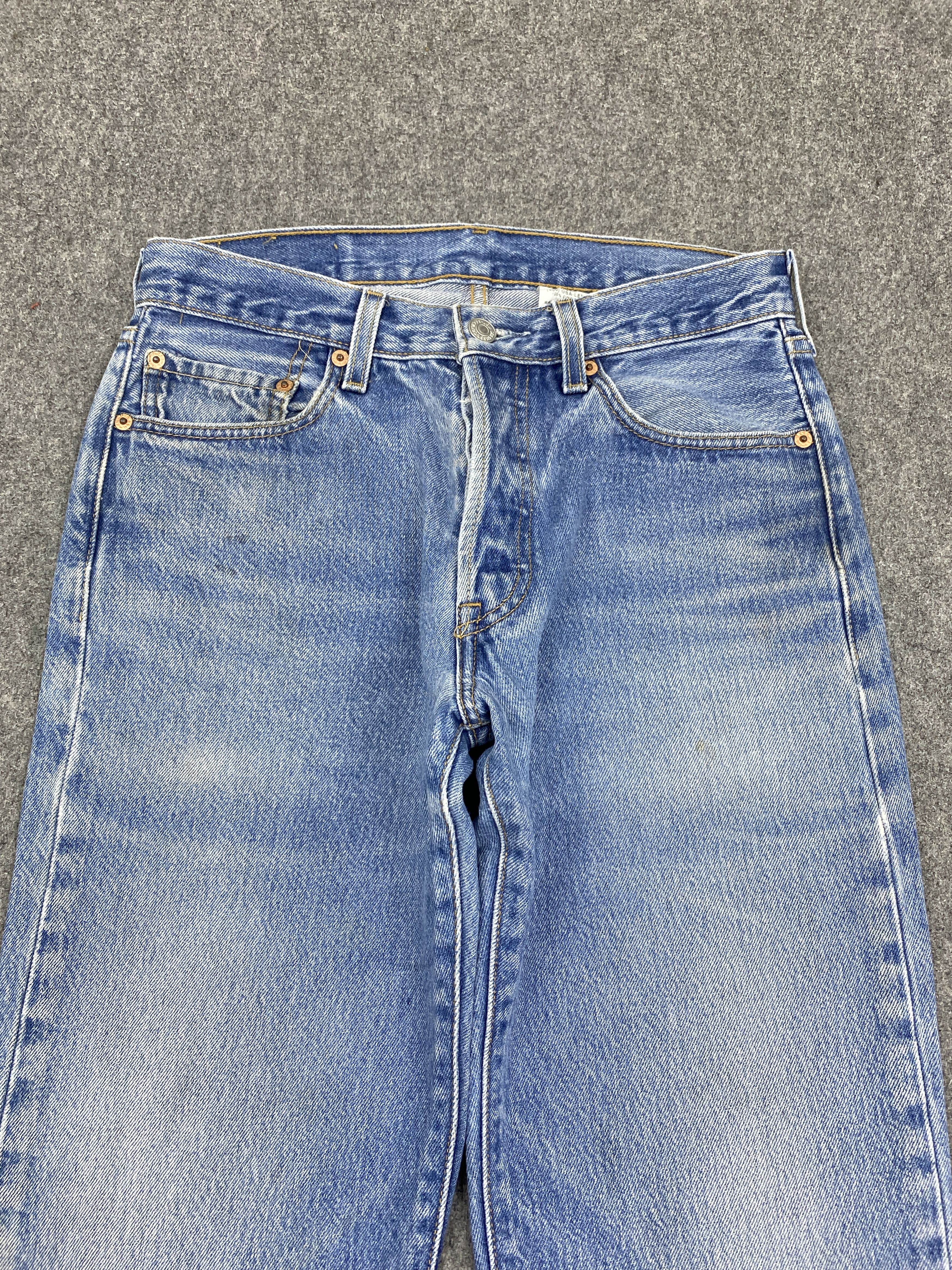 Levi's Faded Blue Vintage Levis 501 Jeans DP2773 Size US 28 / EU 44 - 2 Thumbnail