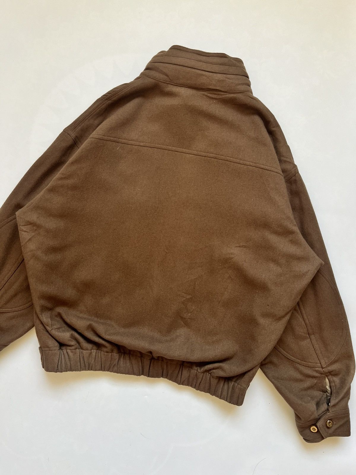 Bill Blass Bill Blass Wool Hair Bomber Jacket Size US L / EU 52-54 / 3 - 10 Thumbnail