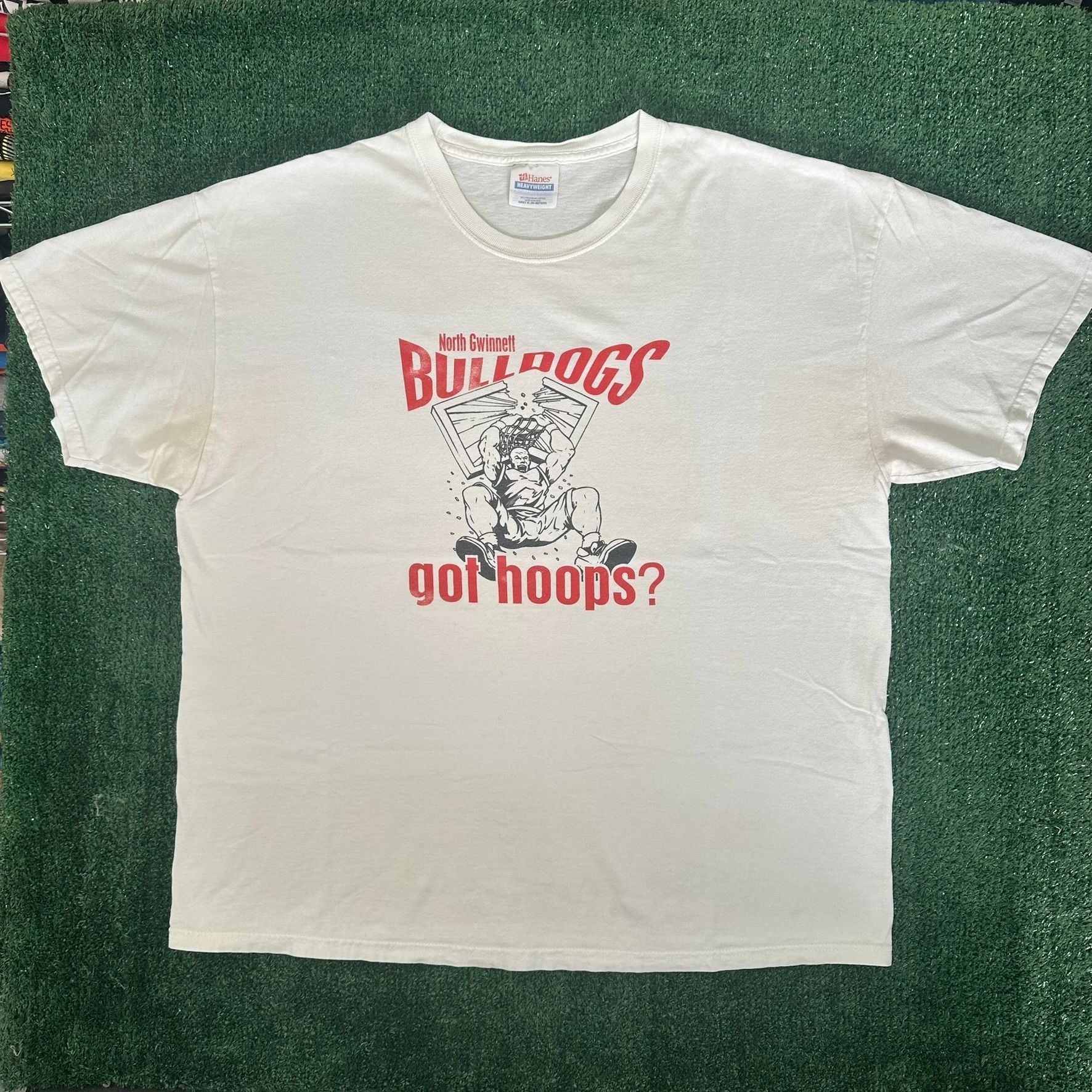 Hanes Vintage Y2K Basketball T-Shirt Funny Got Hoops Dunk Humor Te Size US XL / EU 56 / 4 - 1 Thumbnail
