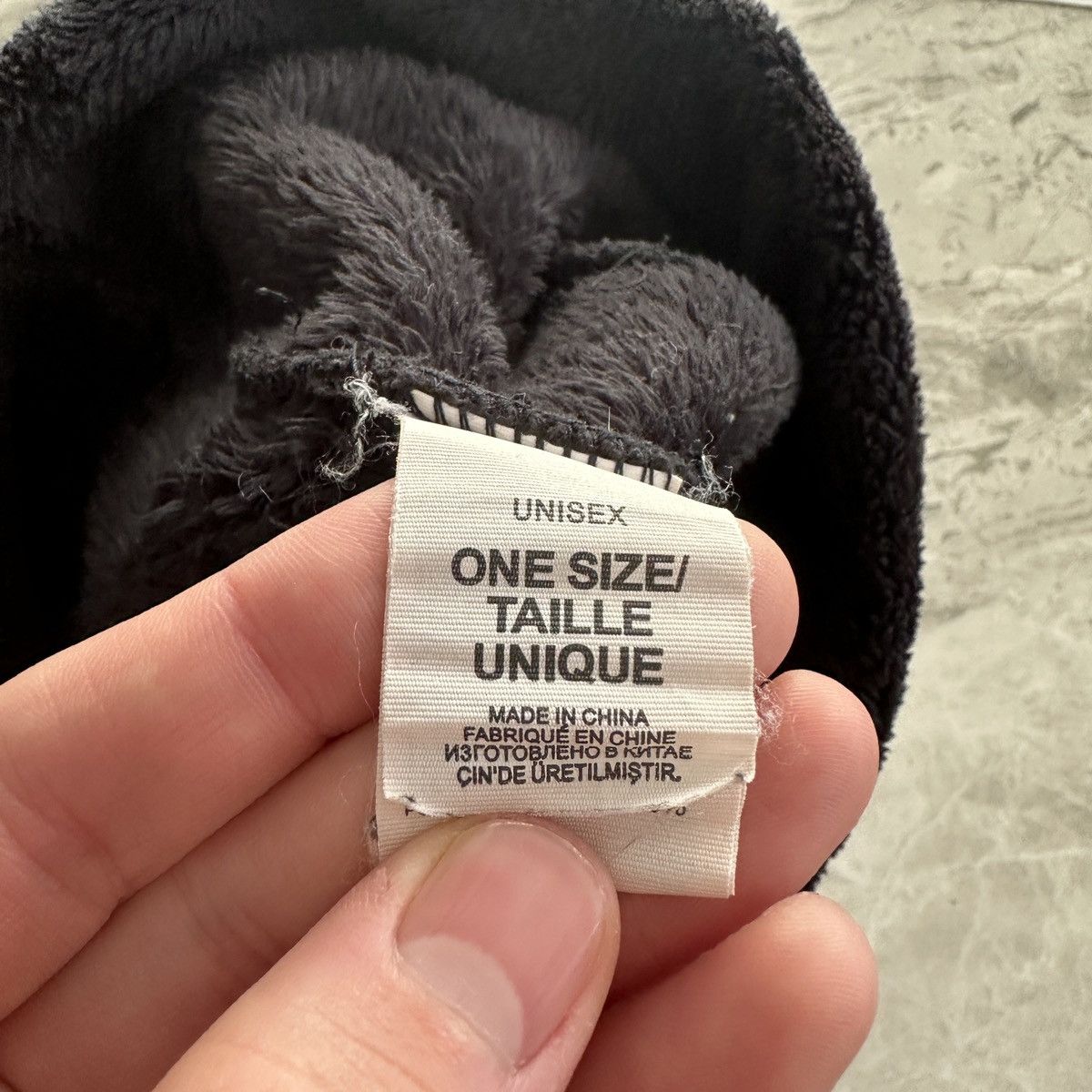 The North Face × Vintage Vintage The North Face Beanie Black Size ONE SIZE - 4 Thumbnail