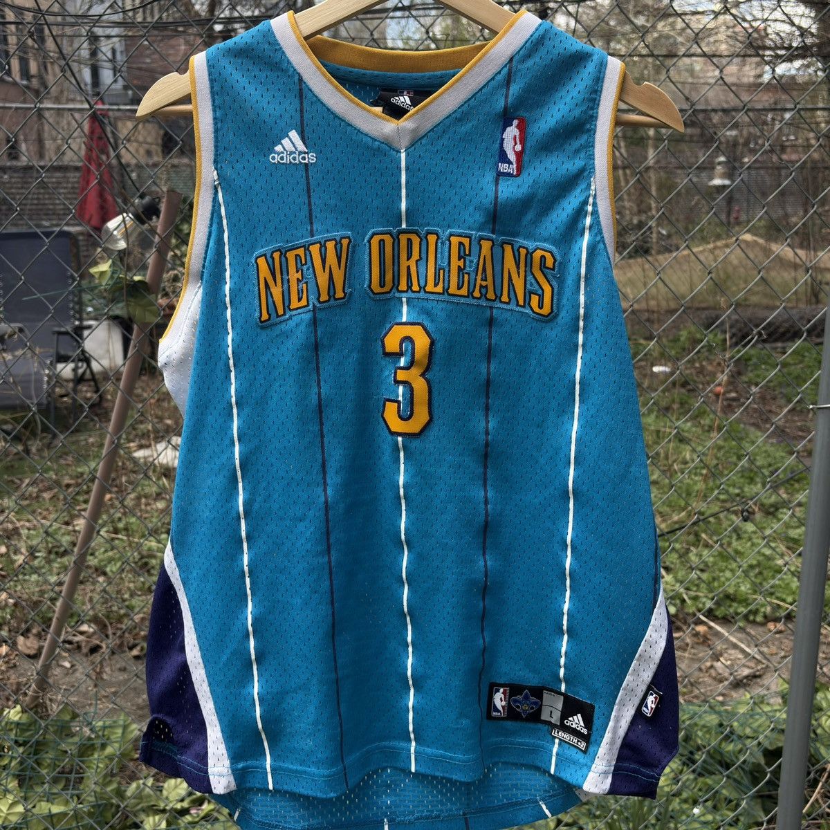 Adidas Vintage Adidas NBA ‘Chris Paul’ New Orleans Hornets Jersey Size US L / EU 52-54 / 3 - 2 Thumbnail