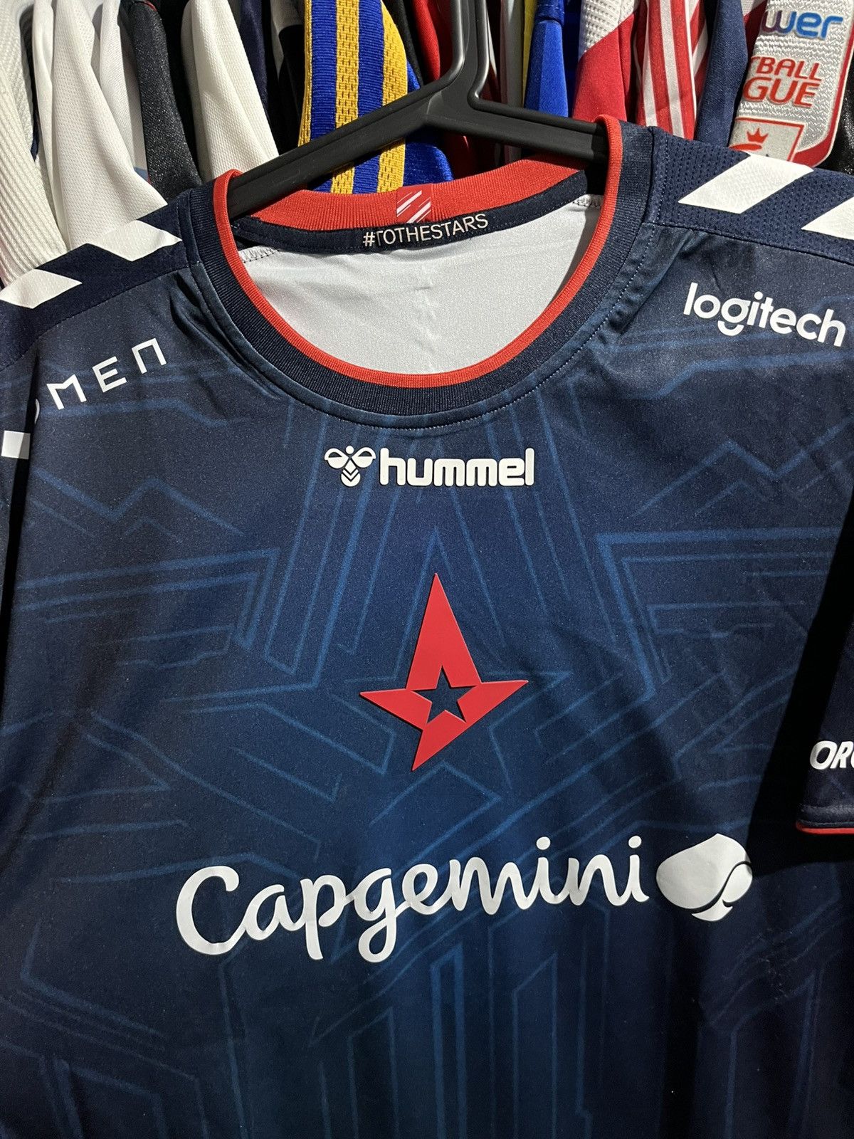 Hummel × The Game Hummel Astralis 2021/22 Kristou Game Jersey Size US M / EU 48-50 / 2 - 3 Thumbnail