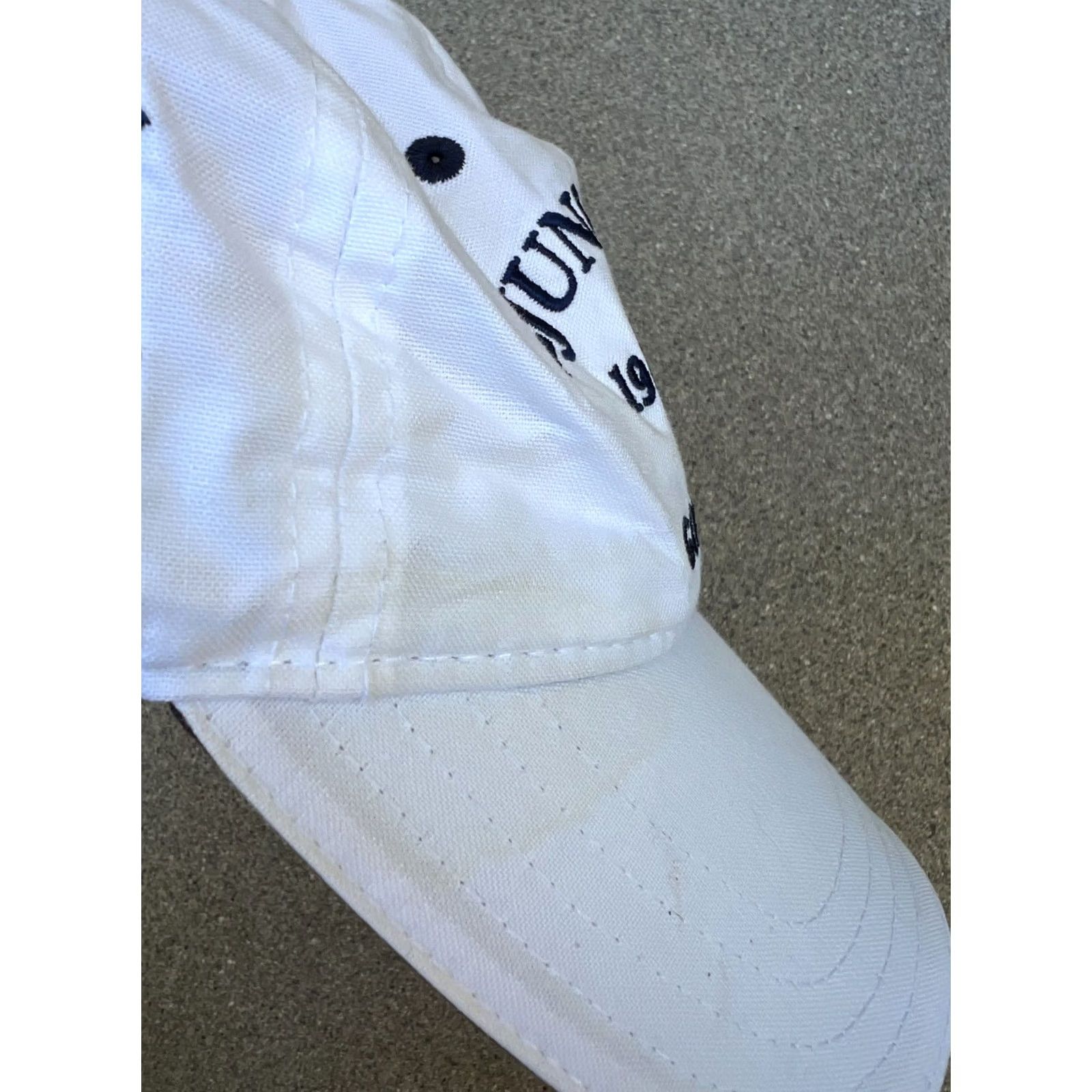 Vintage Vintage LJUNGHUSENS GolfKubb 1932 Golf Hat Men's White Adjustable Cap Size ONE SIZE - 7 Thumbnail