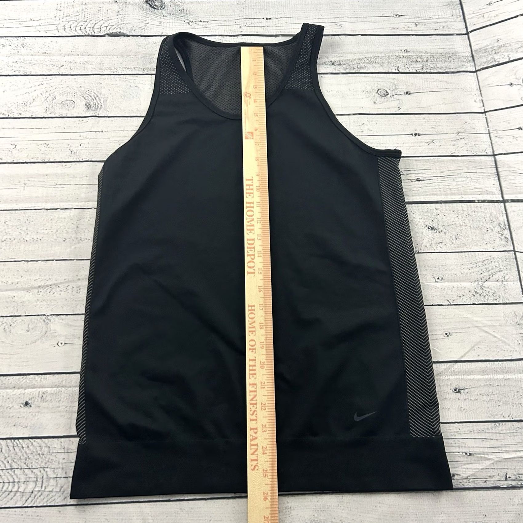 Nike Nike Dri-Fit Sleeveless Athletic Running Tank Top Women's M Black Size M / US 6-8 / IT 42-44 - 4 Thumbnail