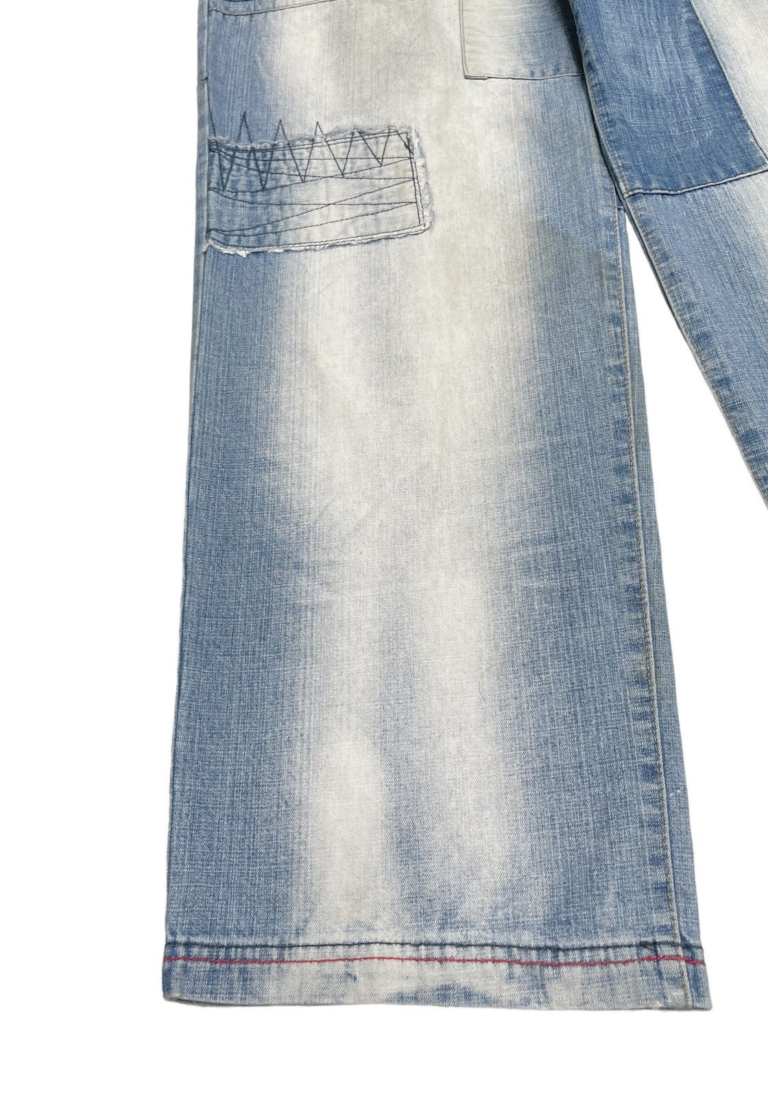 Pepe Jeans Rare Design Vintage Brand Pepe Jean Rapper Baggy Jeans 1999s Size US 36 / EU 52 - 6 Thumbnail