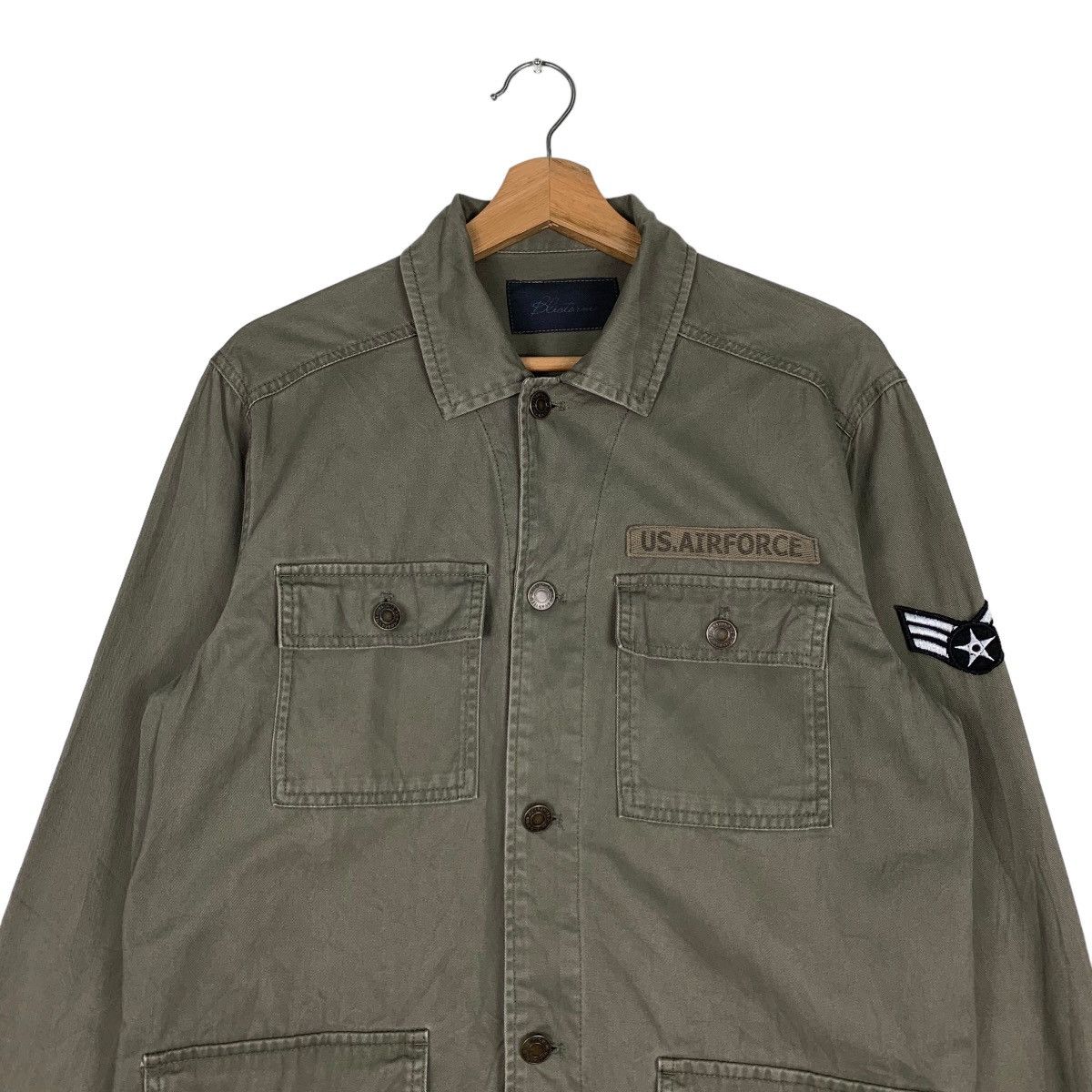 Japanese Brand BLIATORM Four Pocket Army Style Jacket #0852-C38 Size US L / EU 52-54 / 3 - 2 Thumbnail