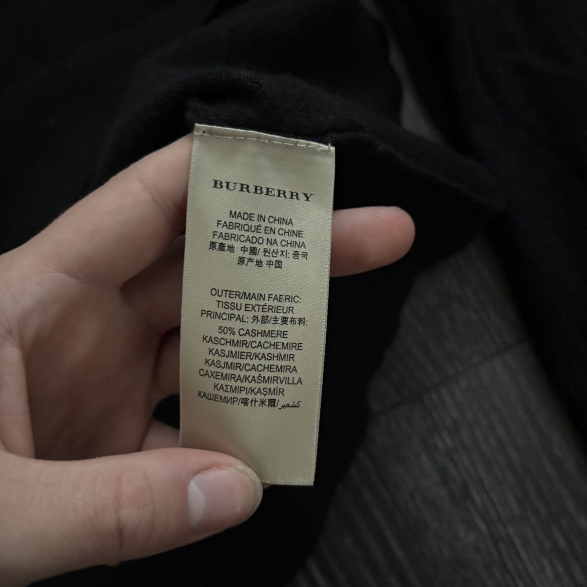 Burberry Cashmere knit Size US L / EU 52-54 / 3 - 3 Thumbnail